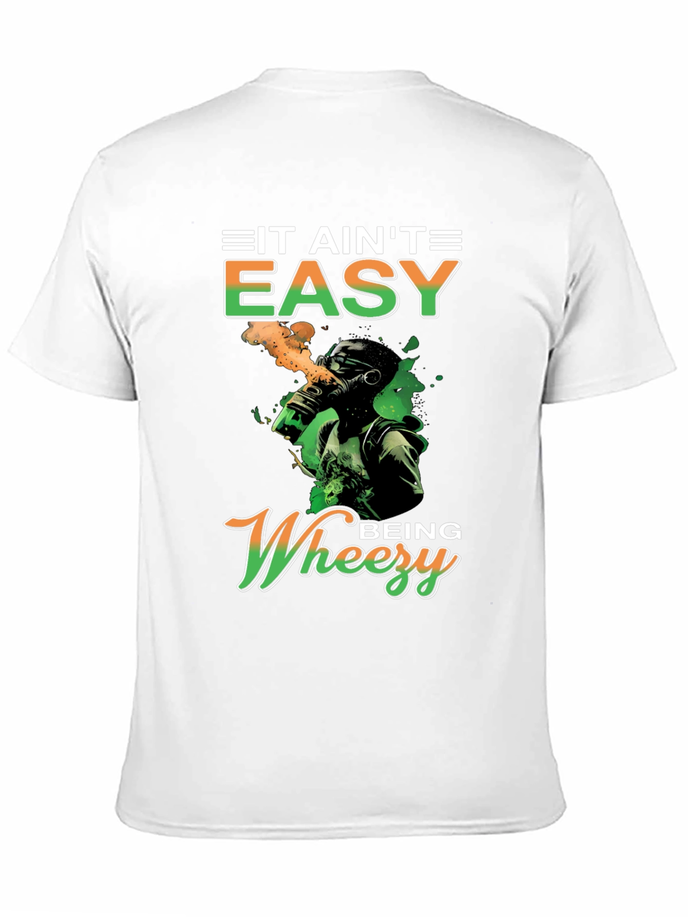 Black It Ain't Easy Being Wheezy Graphic T-Shirt view 11
