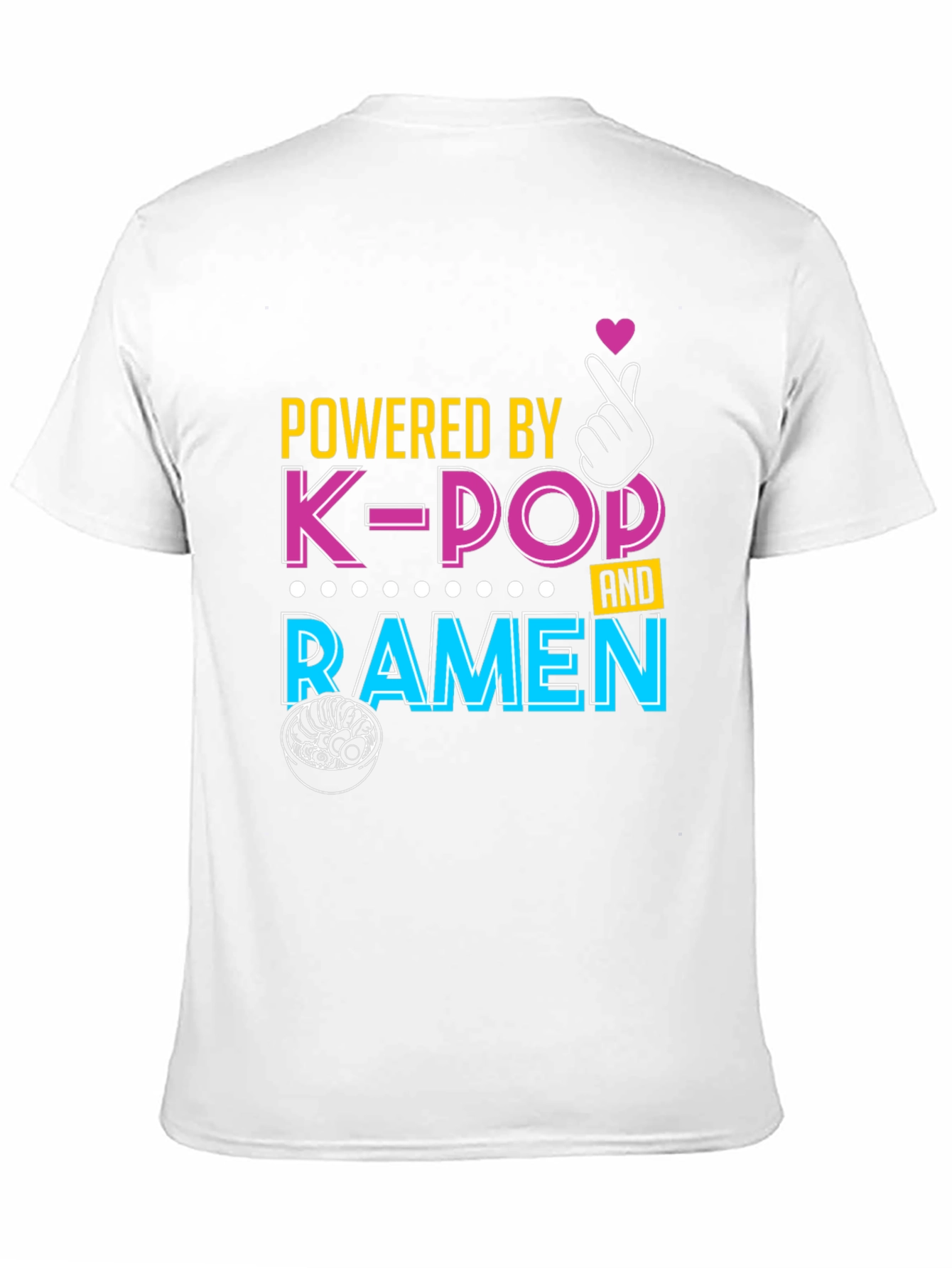 Powered By K-Pop and Ramen T-Shirt - 11