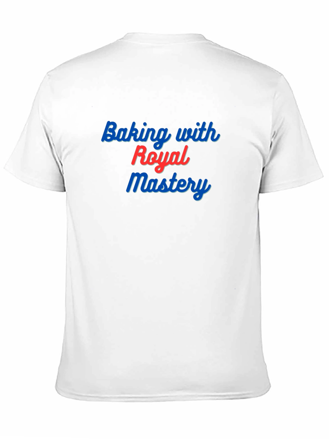 Black Baking with Royal Mastery Graphic T-Shirt view 11