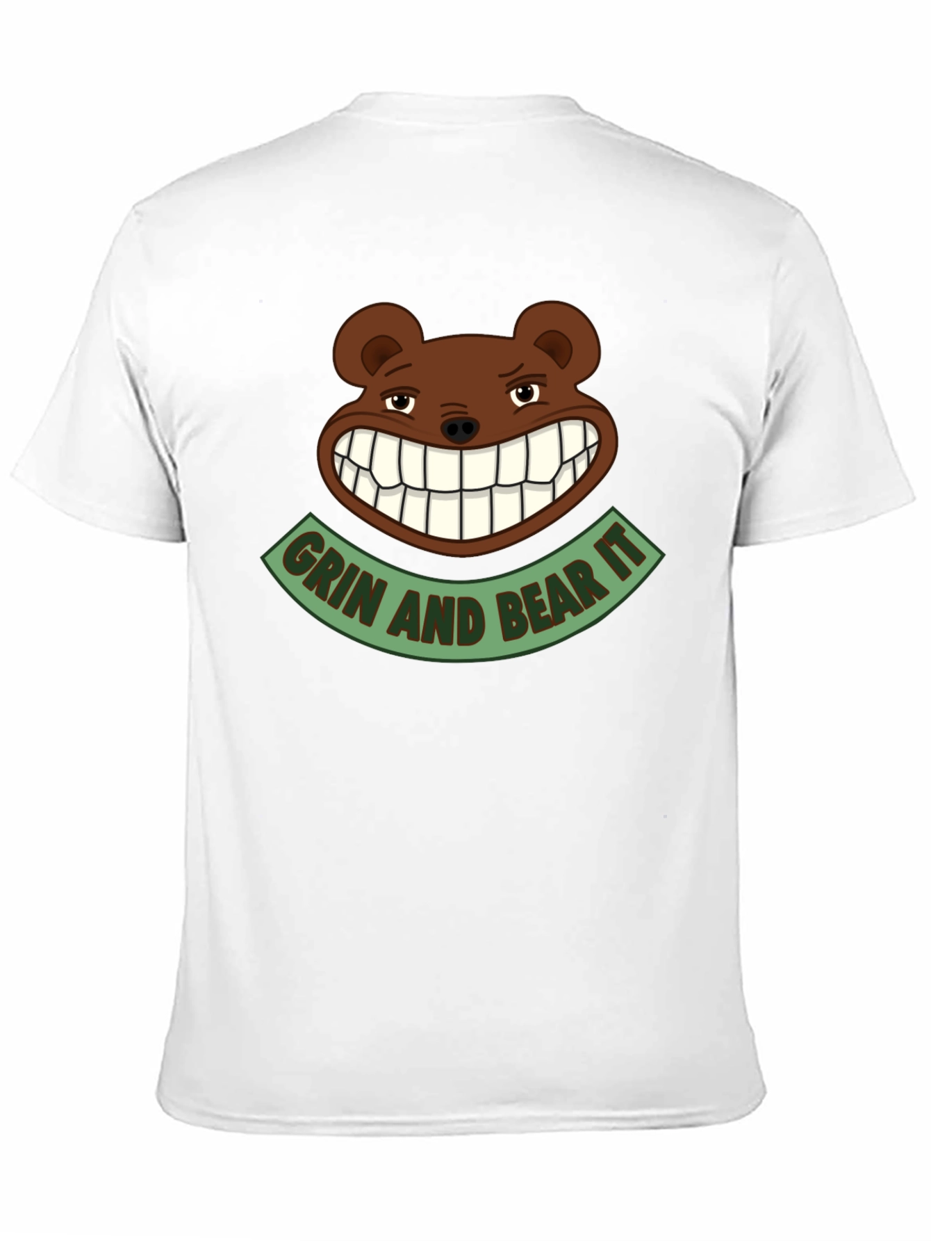 Black Grin and Bear It Graphic Tee view 11