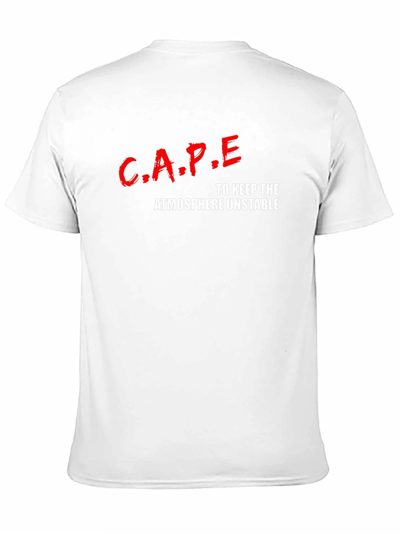 Black C.A.P.E. Keep Atmosphere Unstable Graphic Tee view 11