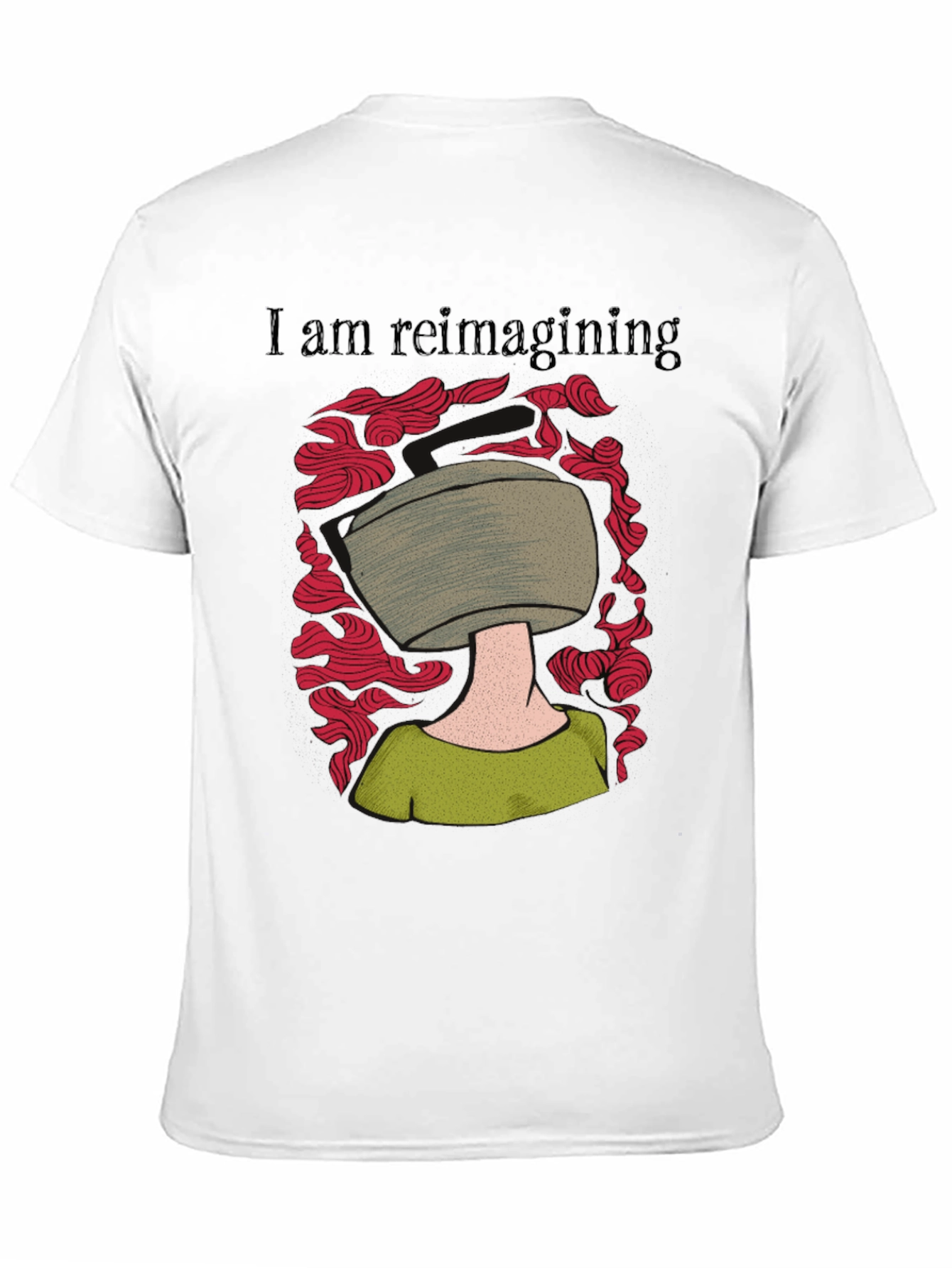 Black Reimagining Graphic T-Shirt view 11