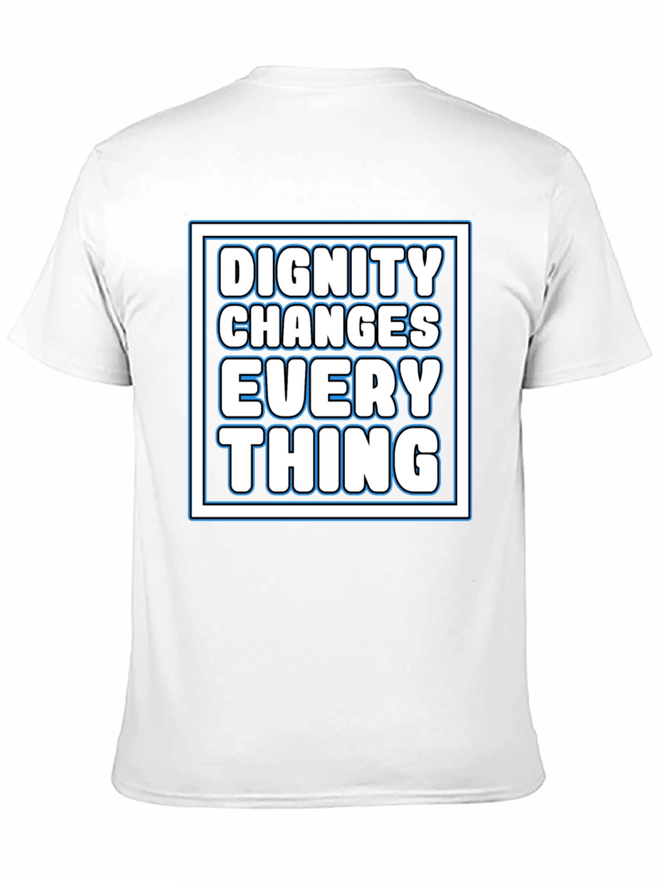 Black Dignity Changes Everything Graphic Tee view 11