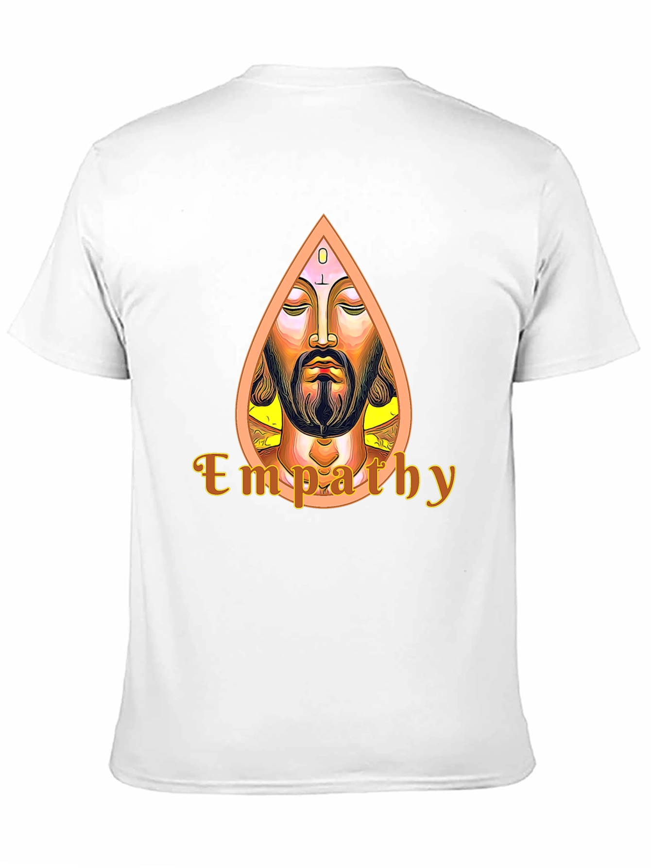 Black Empathy Graphic Tee - Spiritual Art T-Shirt view 11