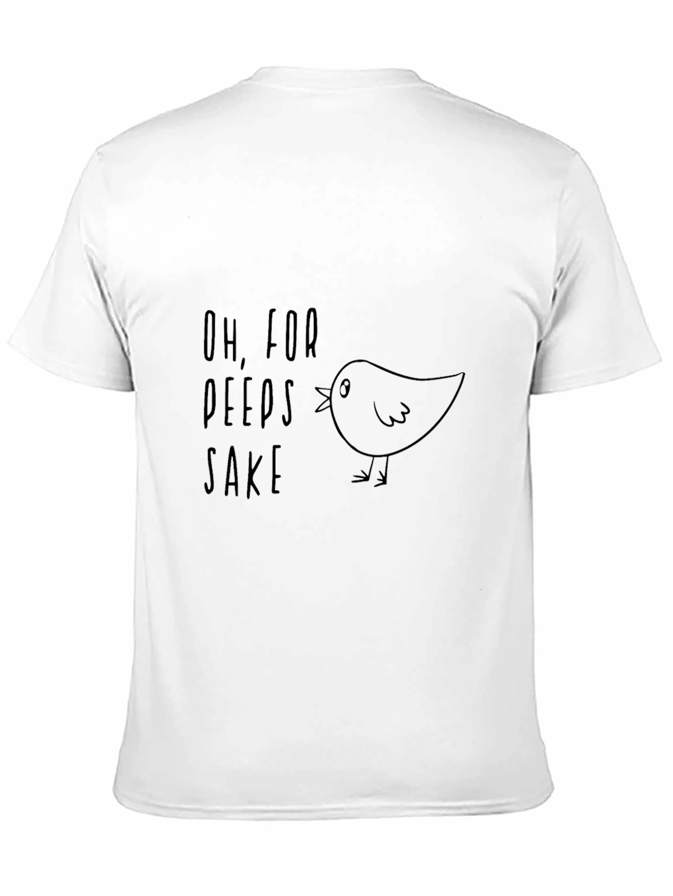 Black Oh, For Peeps Sake T-Shirt view 11