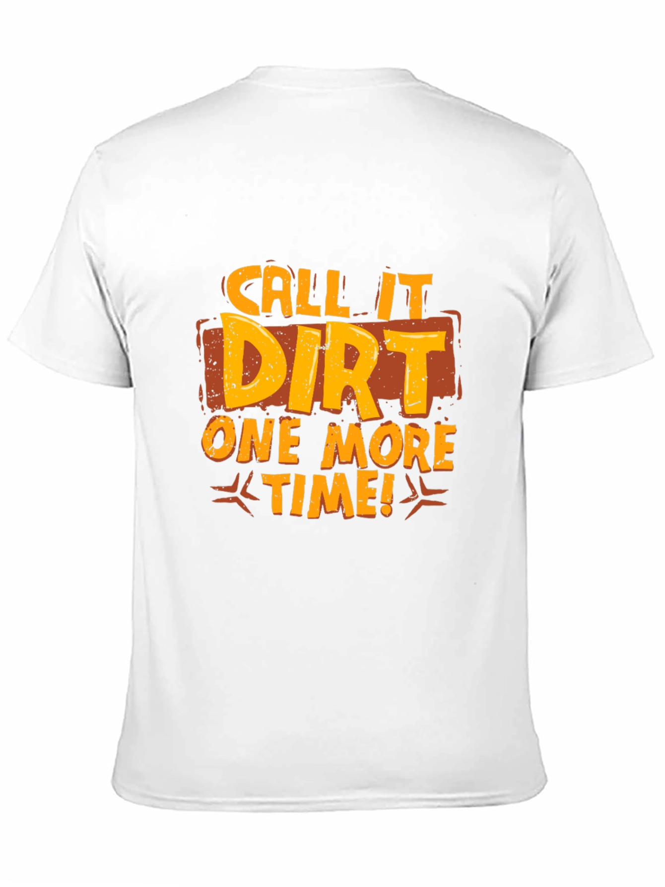 Black Call It Dirt Graphic T-Shirt - Black Cotton Tee view 11