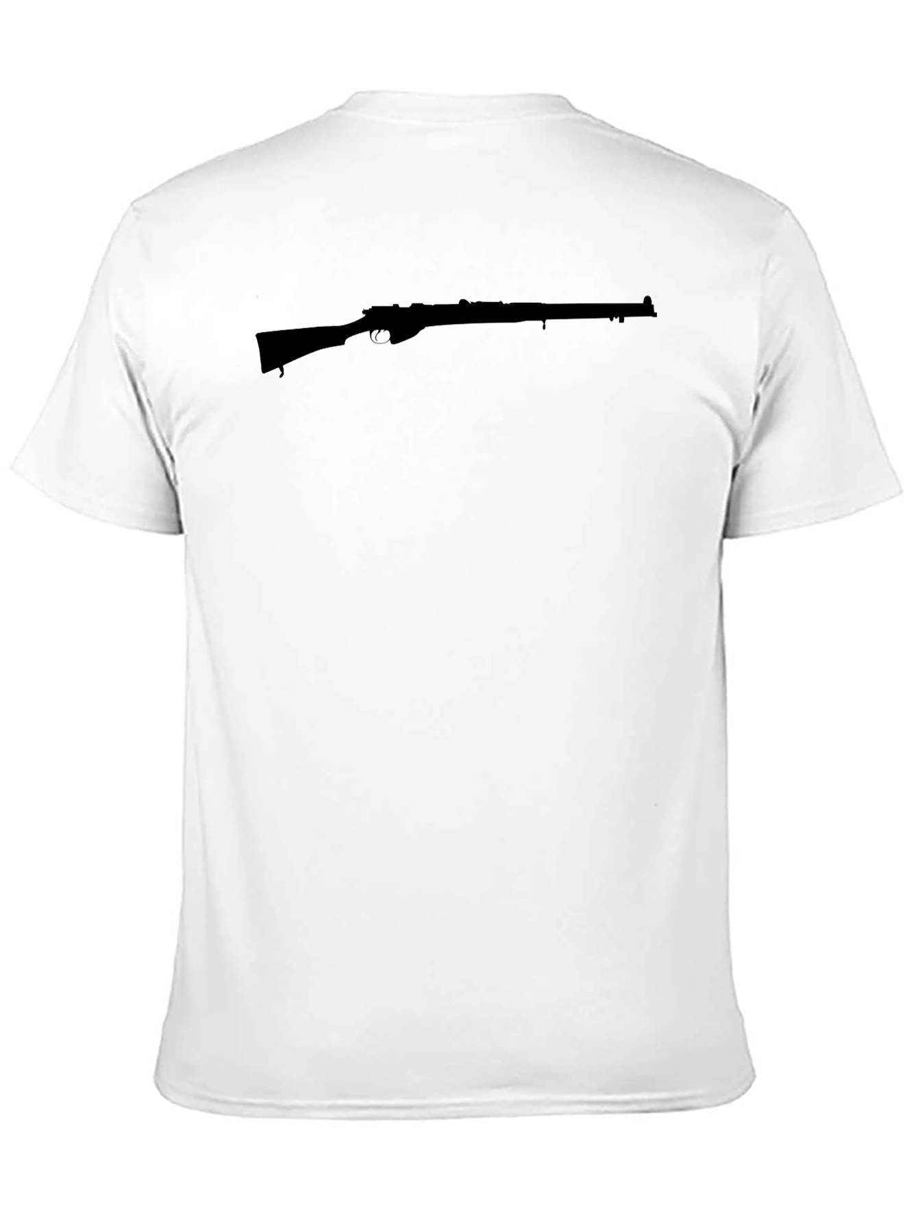 Black Rifle Graphic Black T-Shirt - Classic Cool view 11