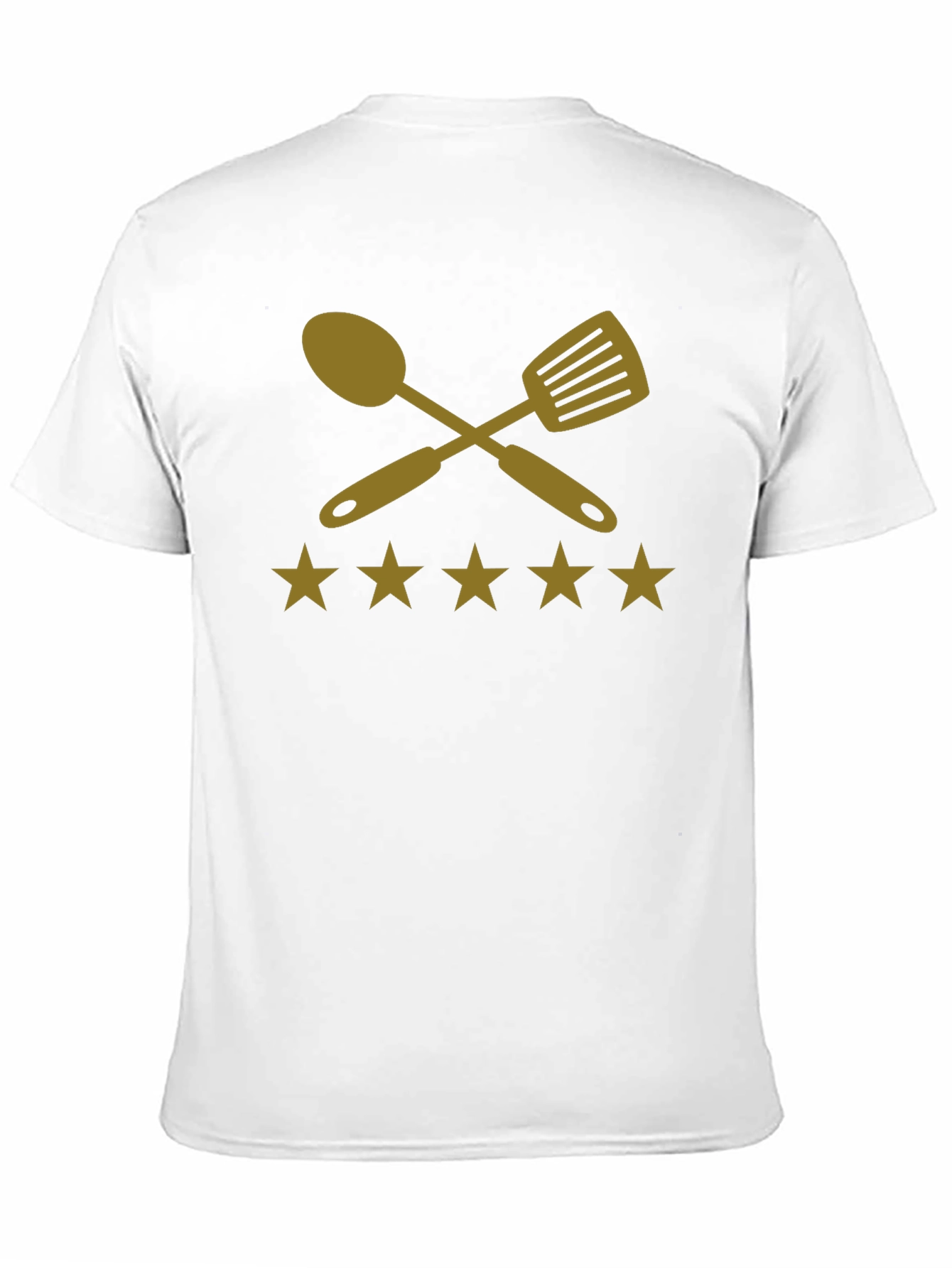Black Chef's Rating T-Shirt - Premium Cotton Cookwear view 11