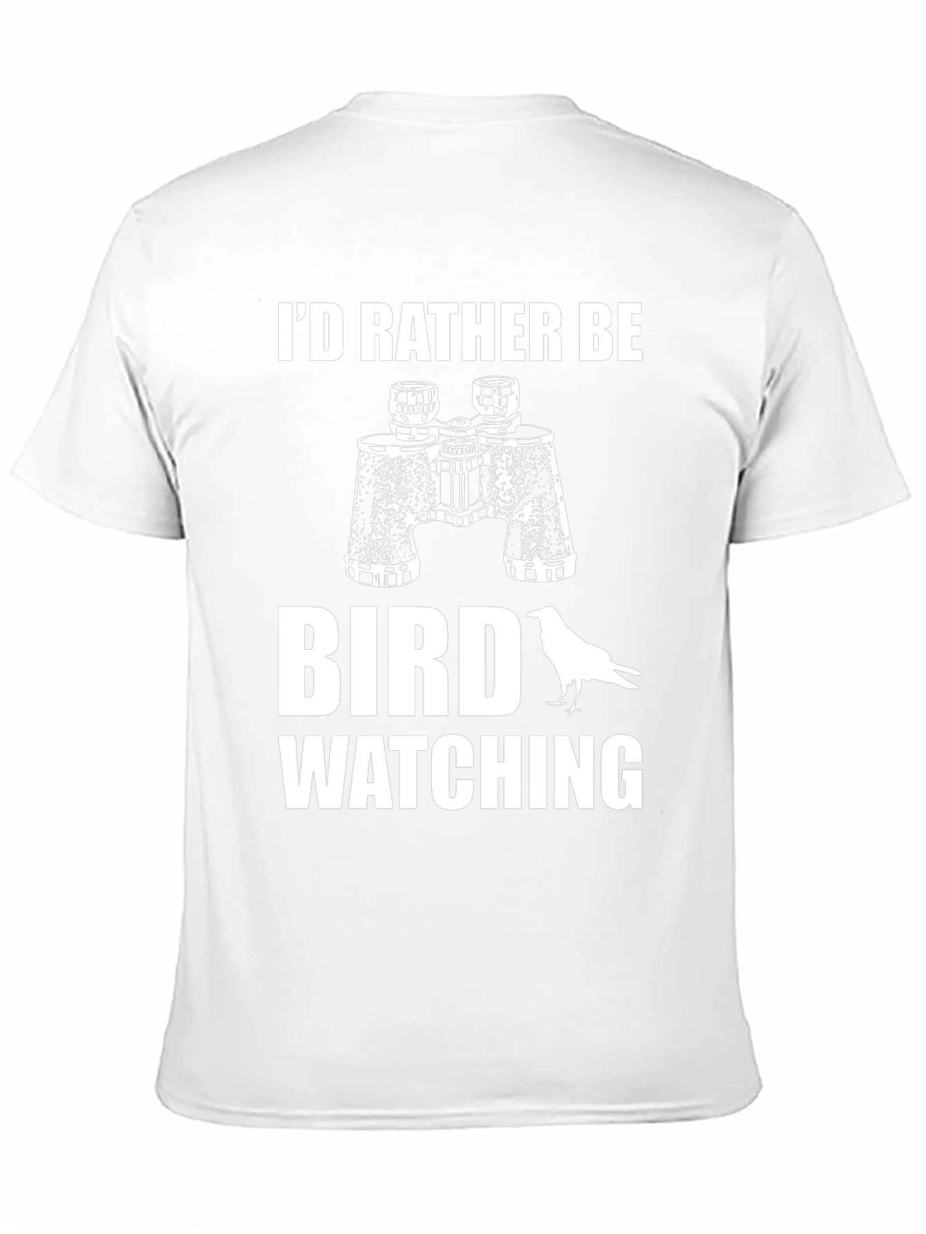 Black Bird Watching T-Shirt - Nature Lover Tee view 11
