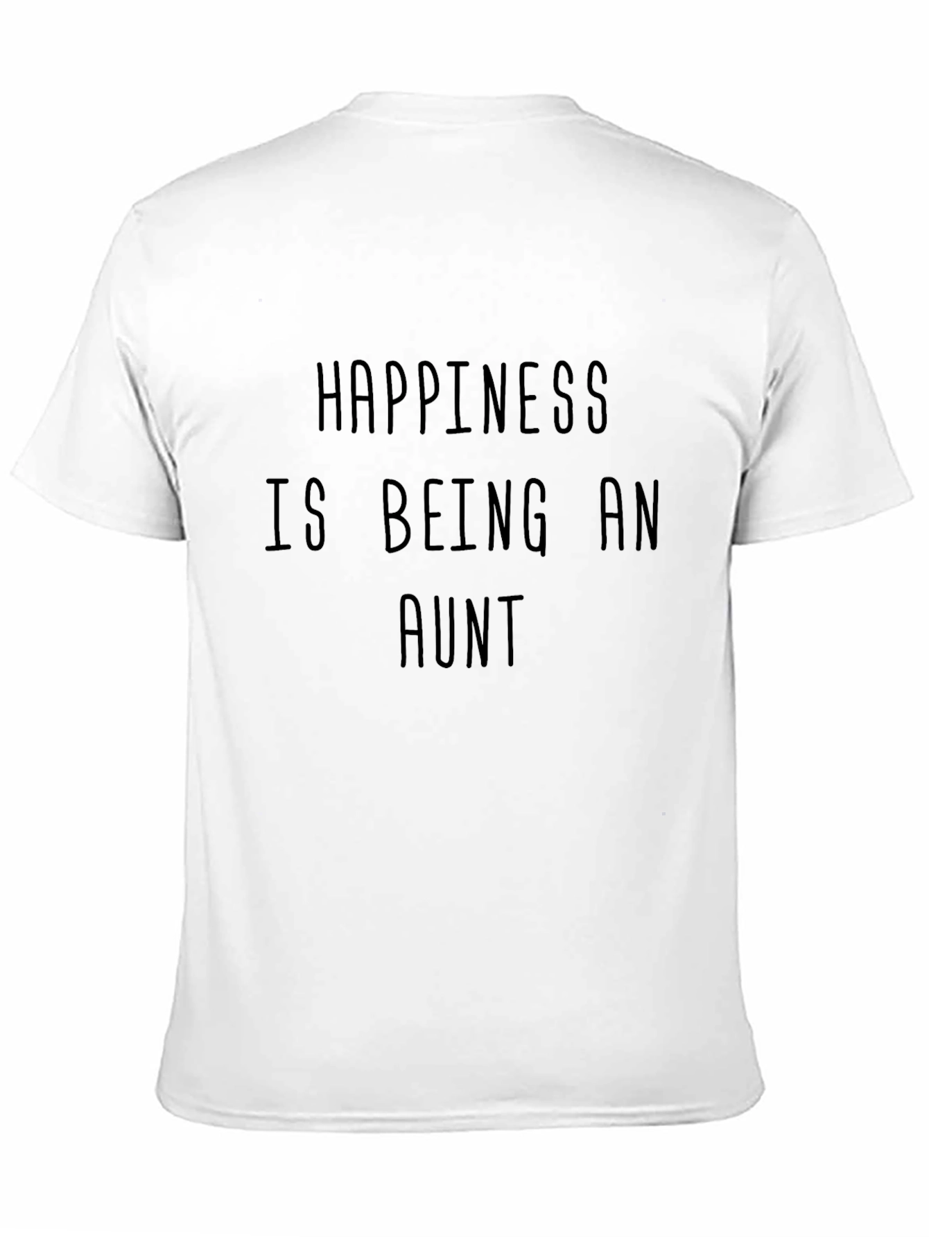Black Happiness is Being an Aunt Black T-Shirt view 11