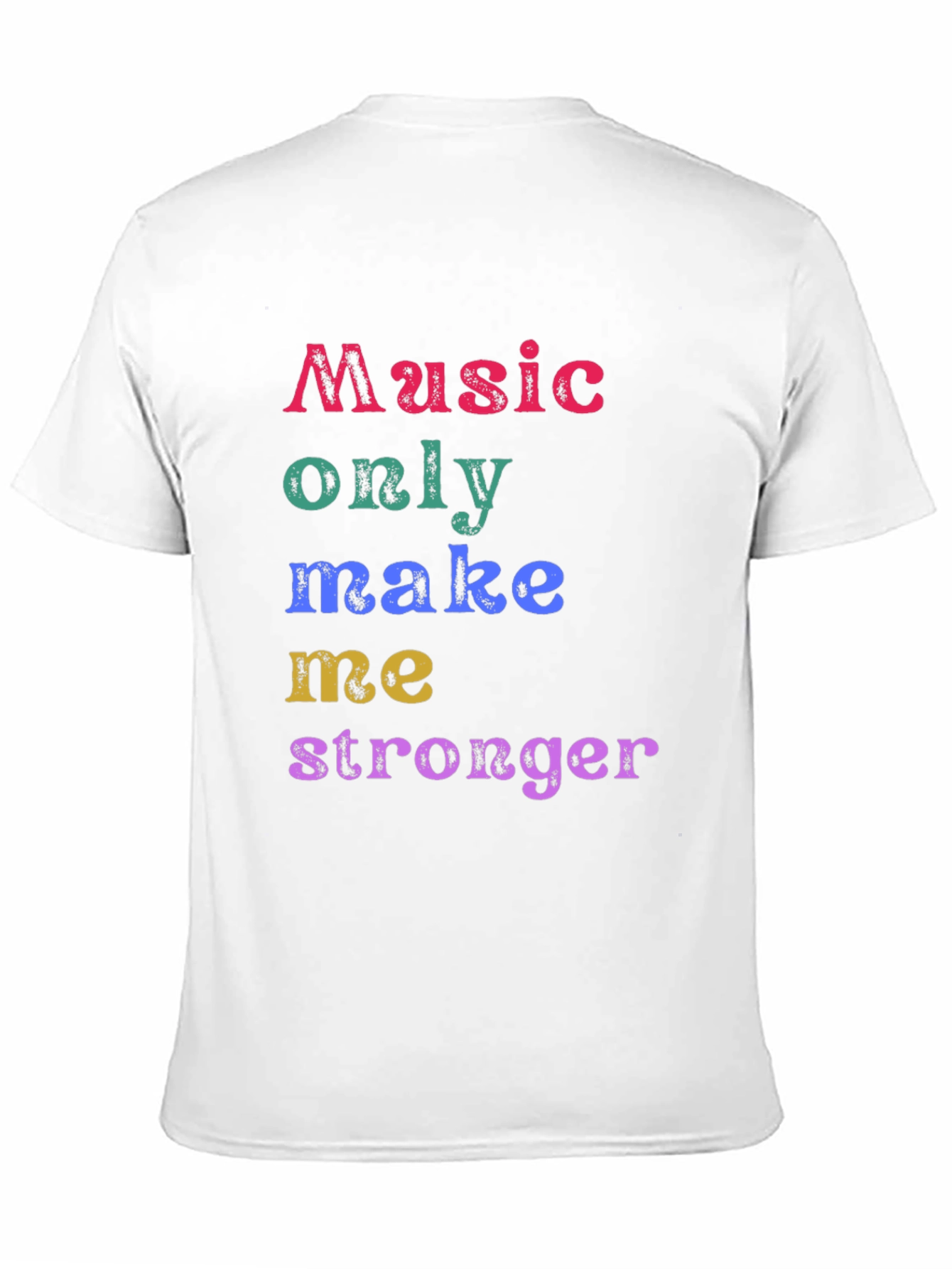 Black Music Makes Me Stronger T-Shirt view 11