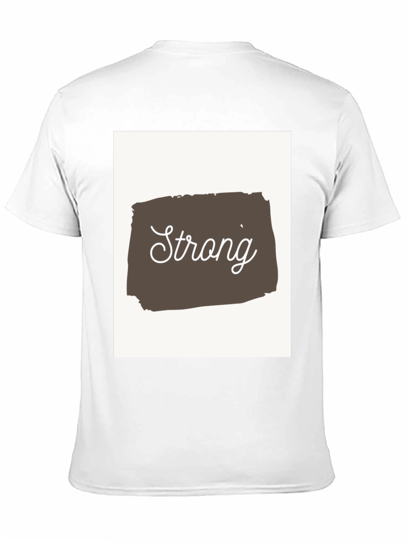 Black Strong Graphic Tee - Motivational Shirt view 11