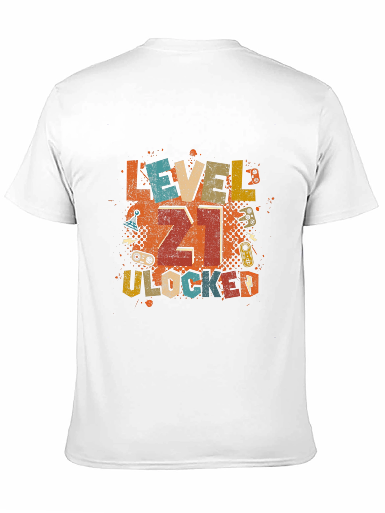Black Level 21 Unlocked Gamer T-Shirt view 11