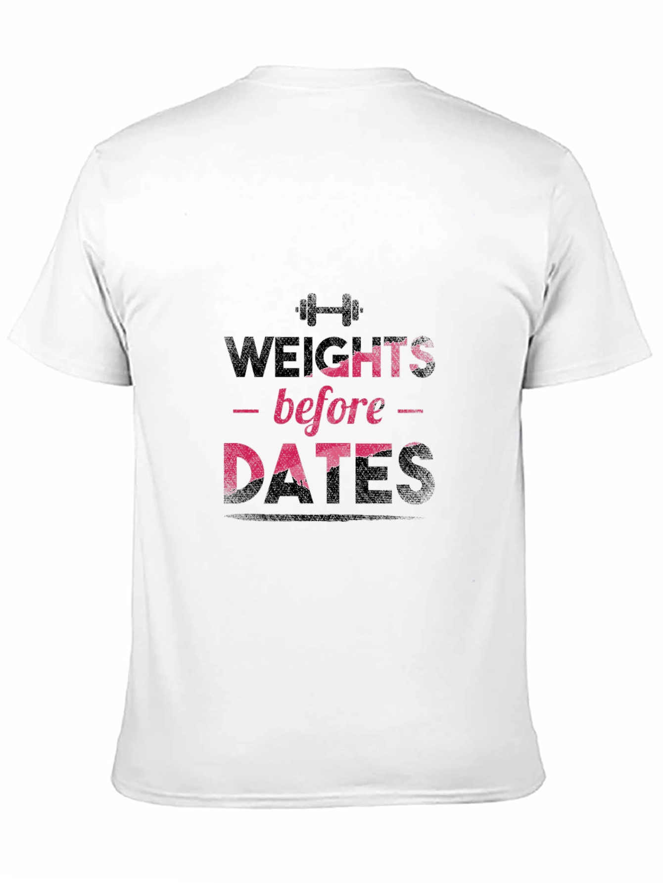 Black Weights Before Dates Graphic Tee view 11