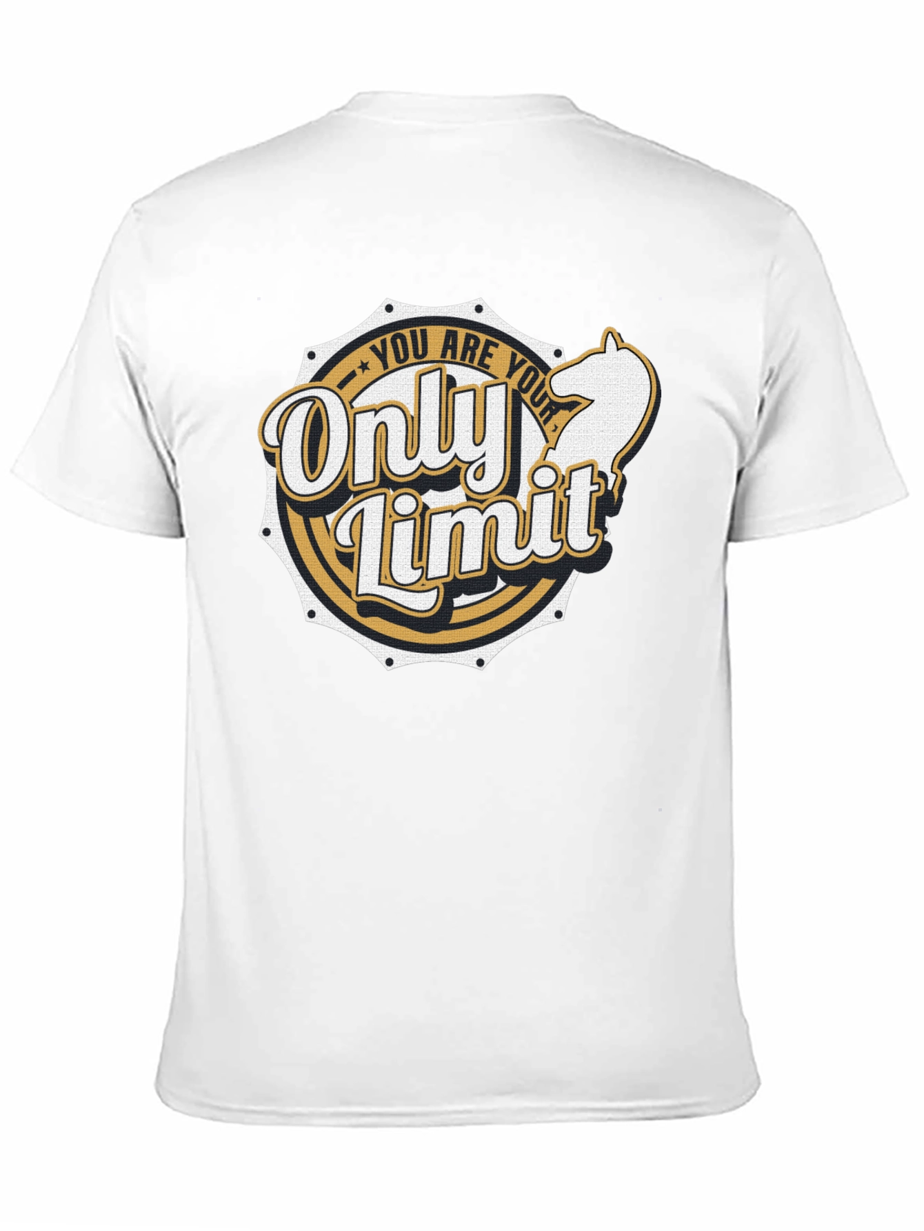 Black You Are Your Only Limit Graphic T-Shirt view 11
