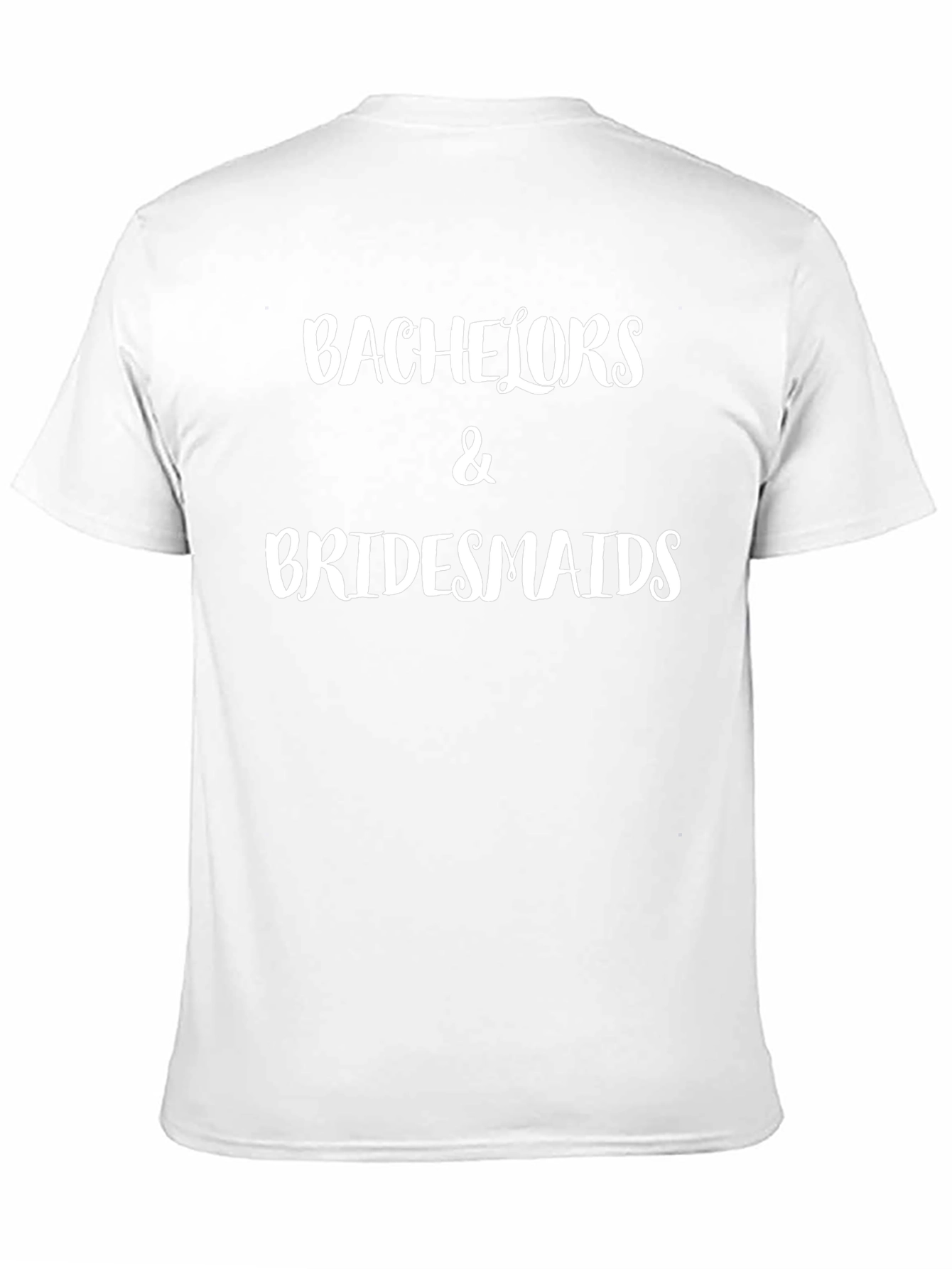 Black Bachelors & Bridesmaids Graphic T-Shirt view 11