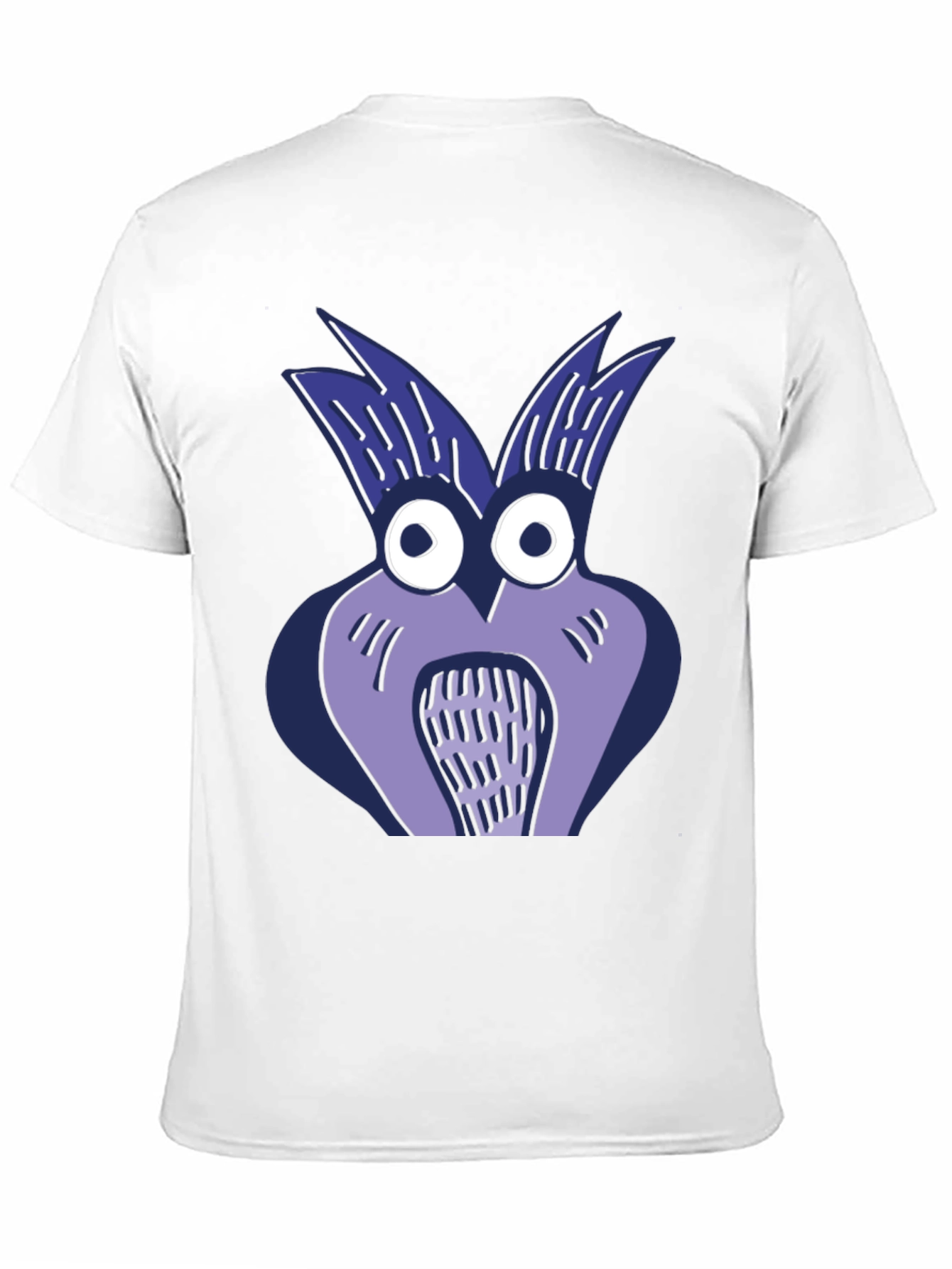 Black Whimsical Owl Graphic Tee - Unique Cartoon Design view 11