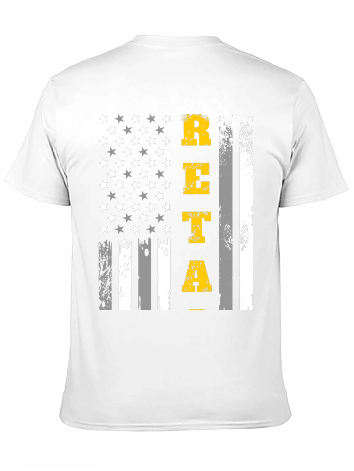 Black Patriotic RETA Graphic T-Shirt - Black view 11
