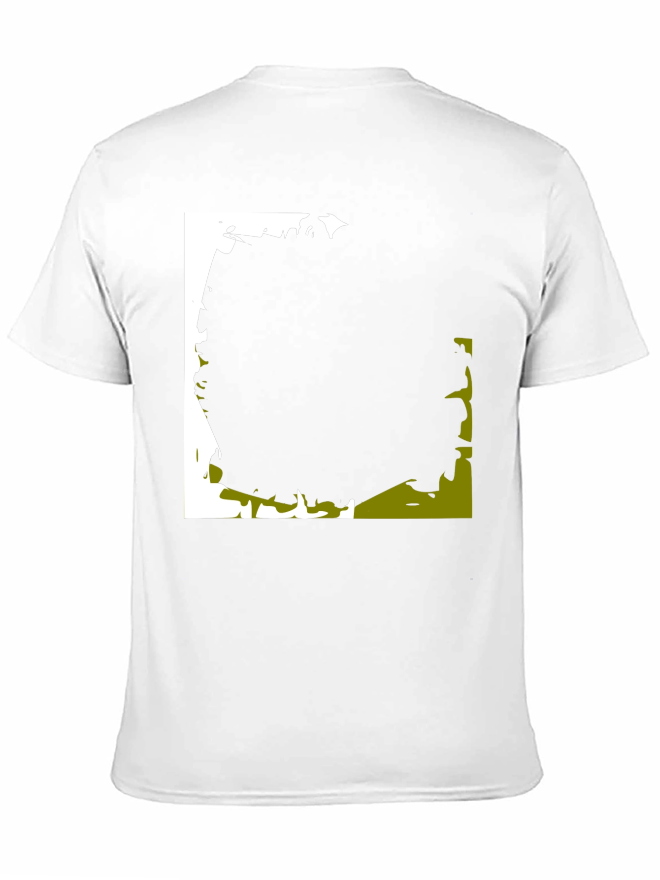 Black Abstract Graphic Black T-Shirt view 11