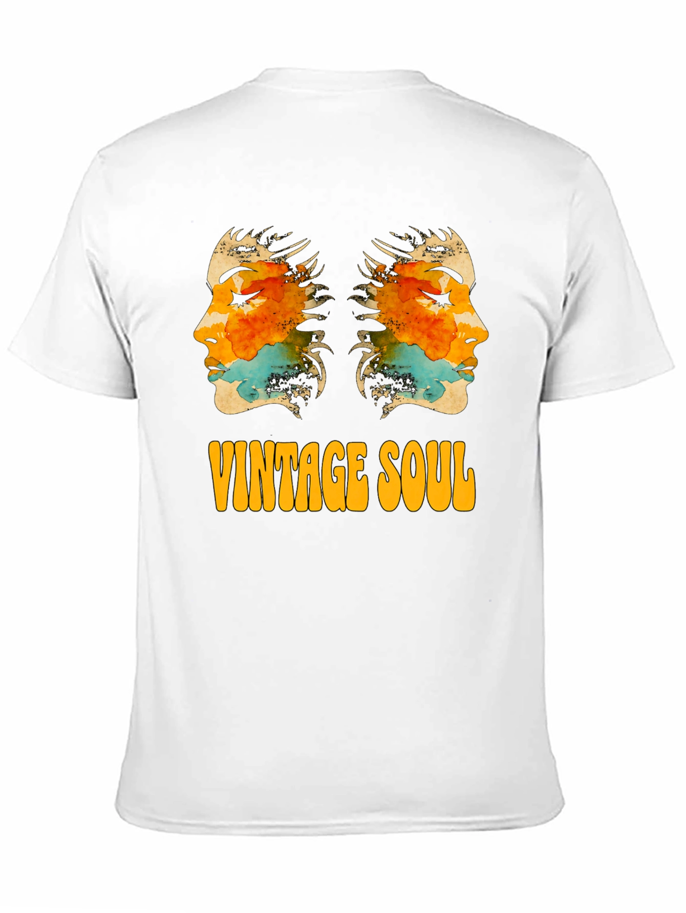 Black Vintage Soul Graphic Tee - Stylish Unisex T-Shirt view 11