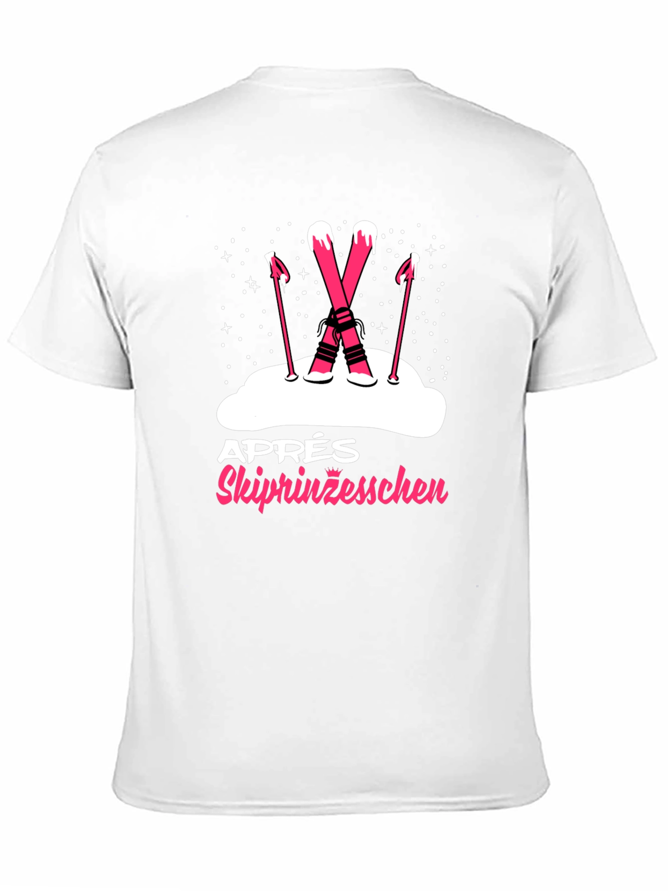 Black Ski Princess T-Shirt - Après Ski Style view 11