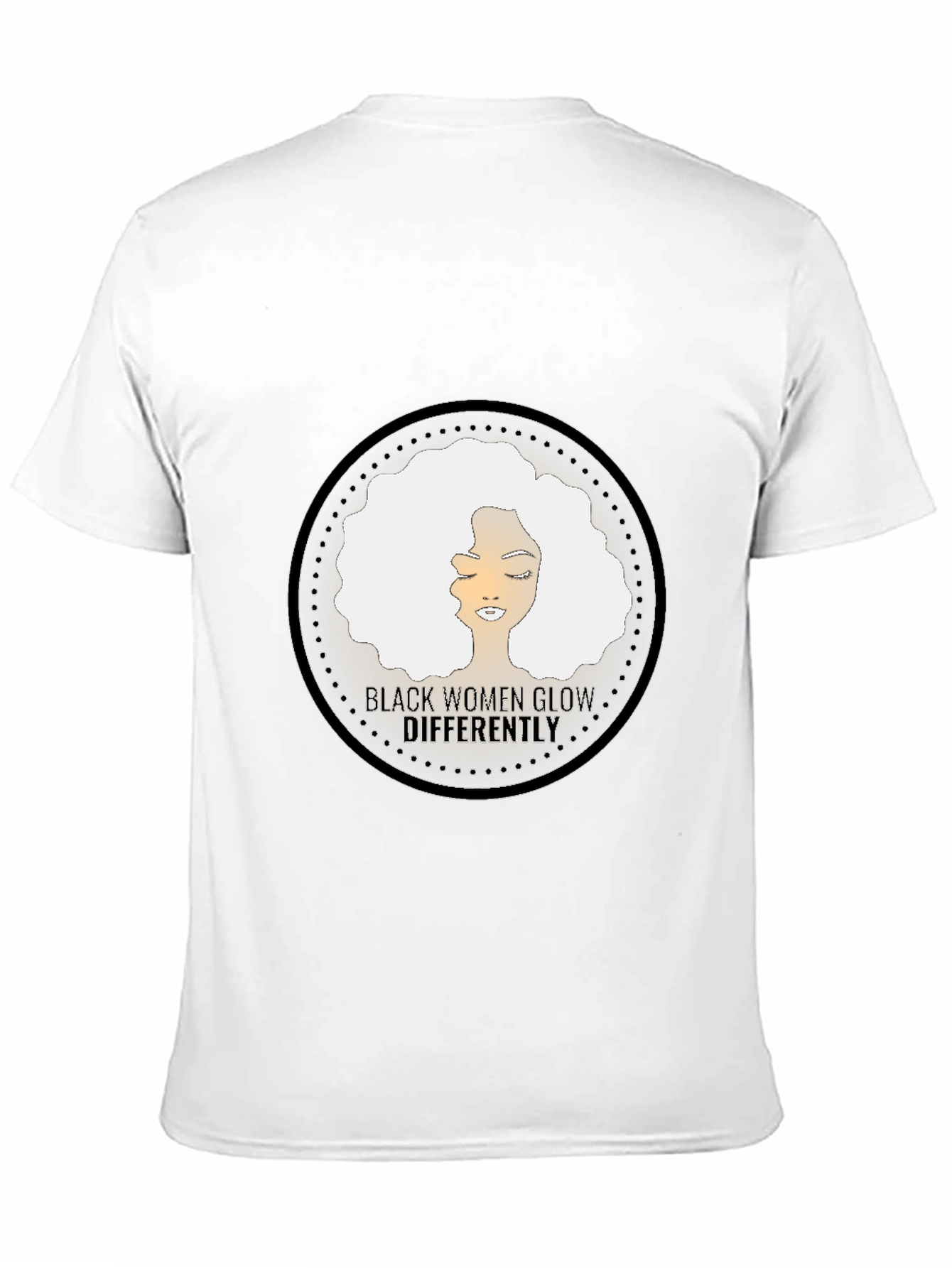 Black Black Women Glow Differently Graphic Tee view 11