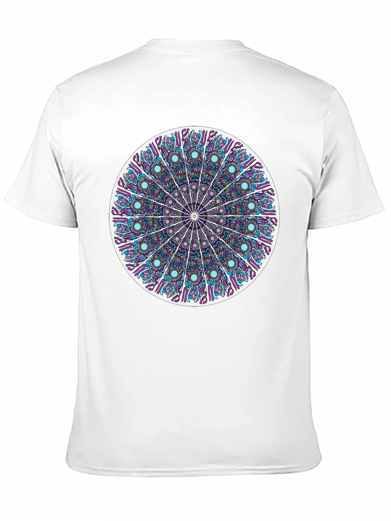 Black Mandala Graphic Tee - Stylish Unisex T-Shirt view 11
