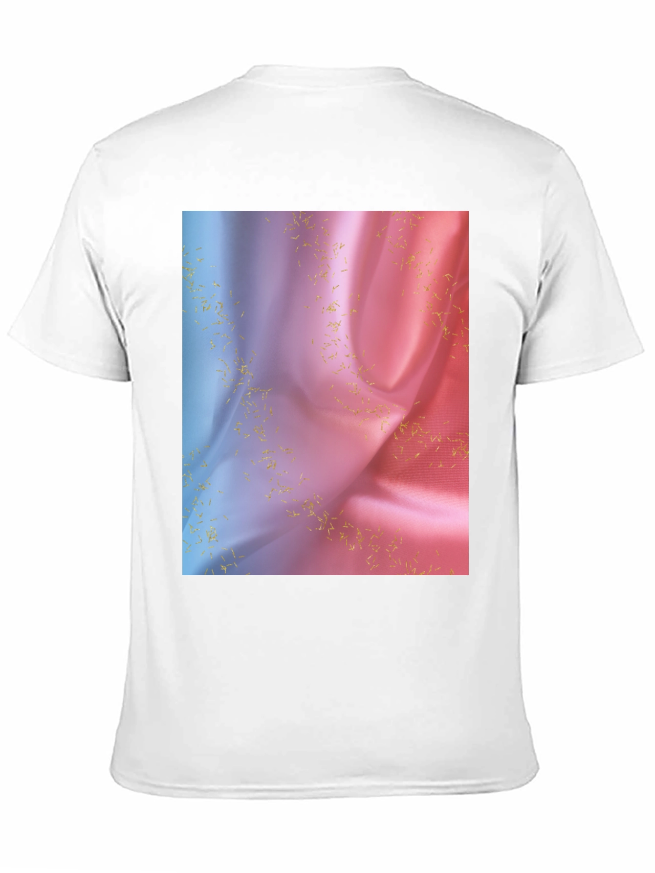 Black Silk Gradient T-Shirt view 11