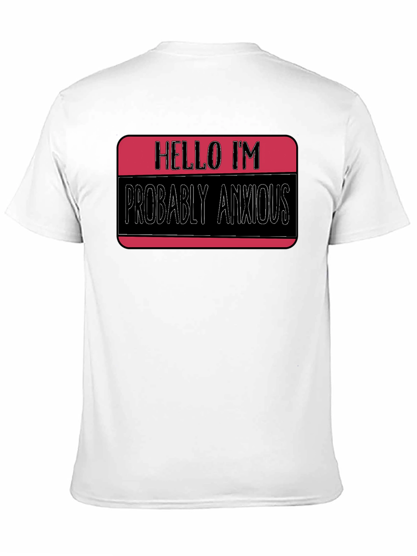 Black Anxious Introvert T-Shirt: Funny Novelty Tee for All view 11