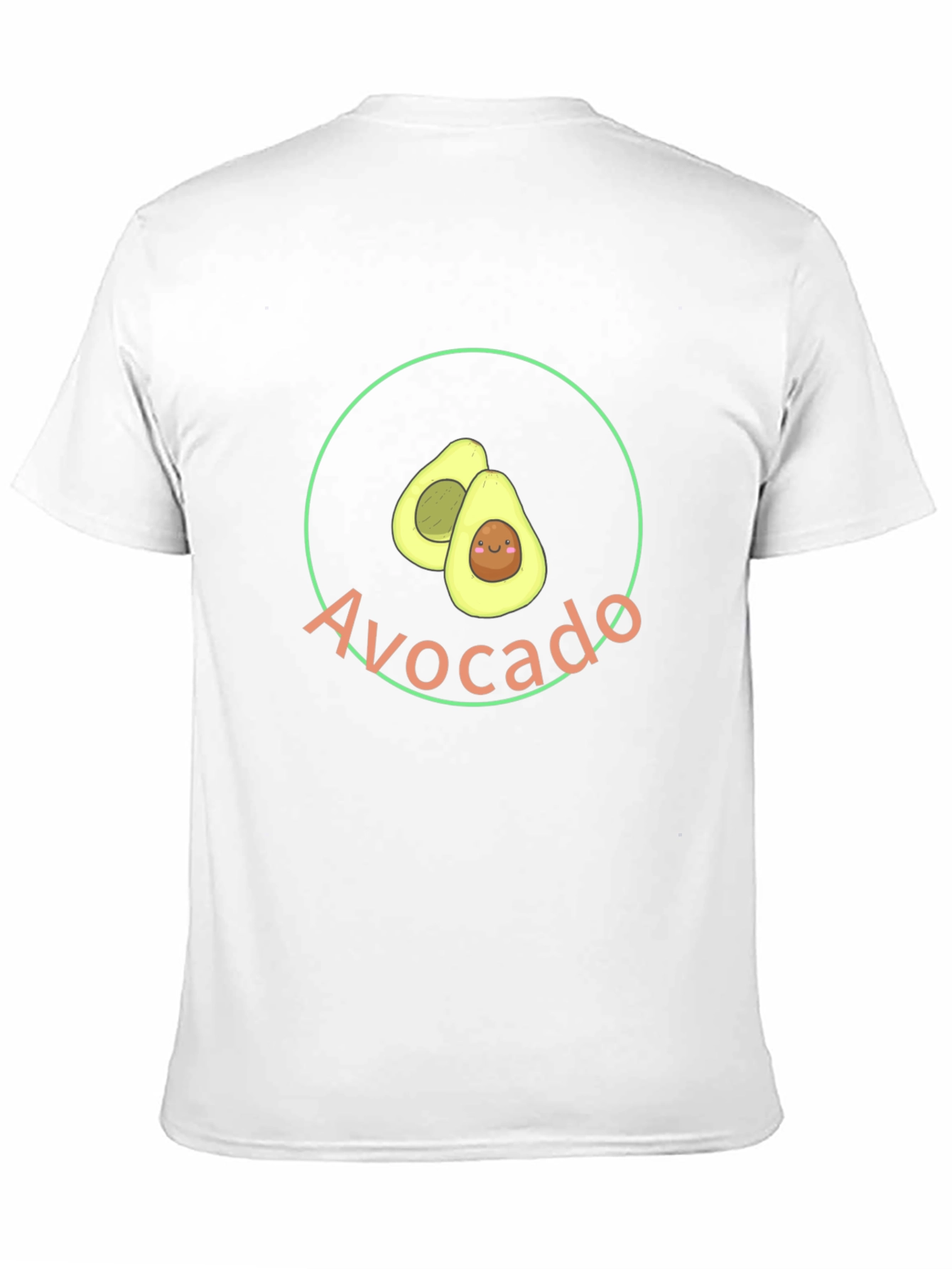 Black Avocado Graphic Tee - Trendy Unisex T-Shirt view 11