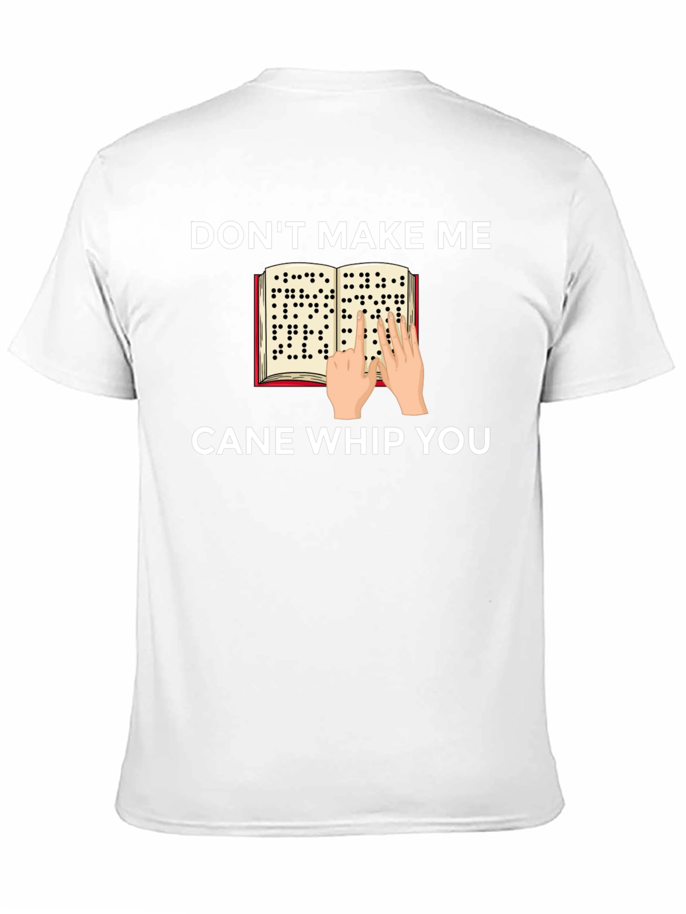 Black Don't Make Me Cane Whip You T-Shirt view 11