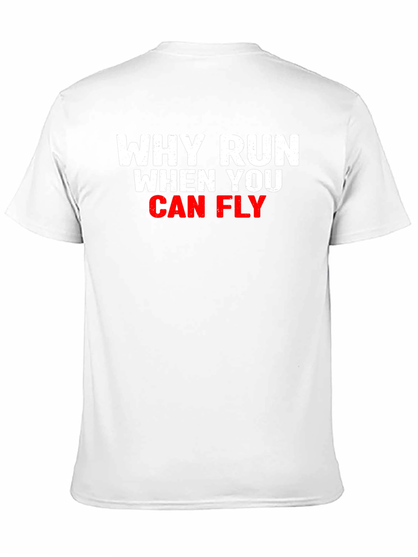 Black Why Run When You Can Fly T-Shirt view 11