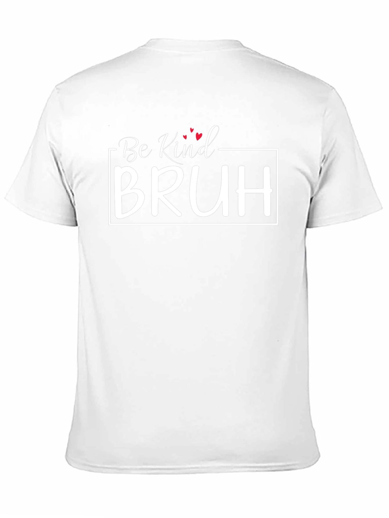 Black Be Kind Bruh Graphic T-Shirt view 11