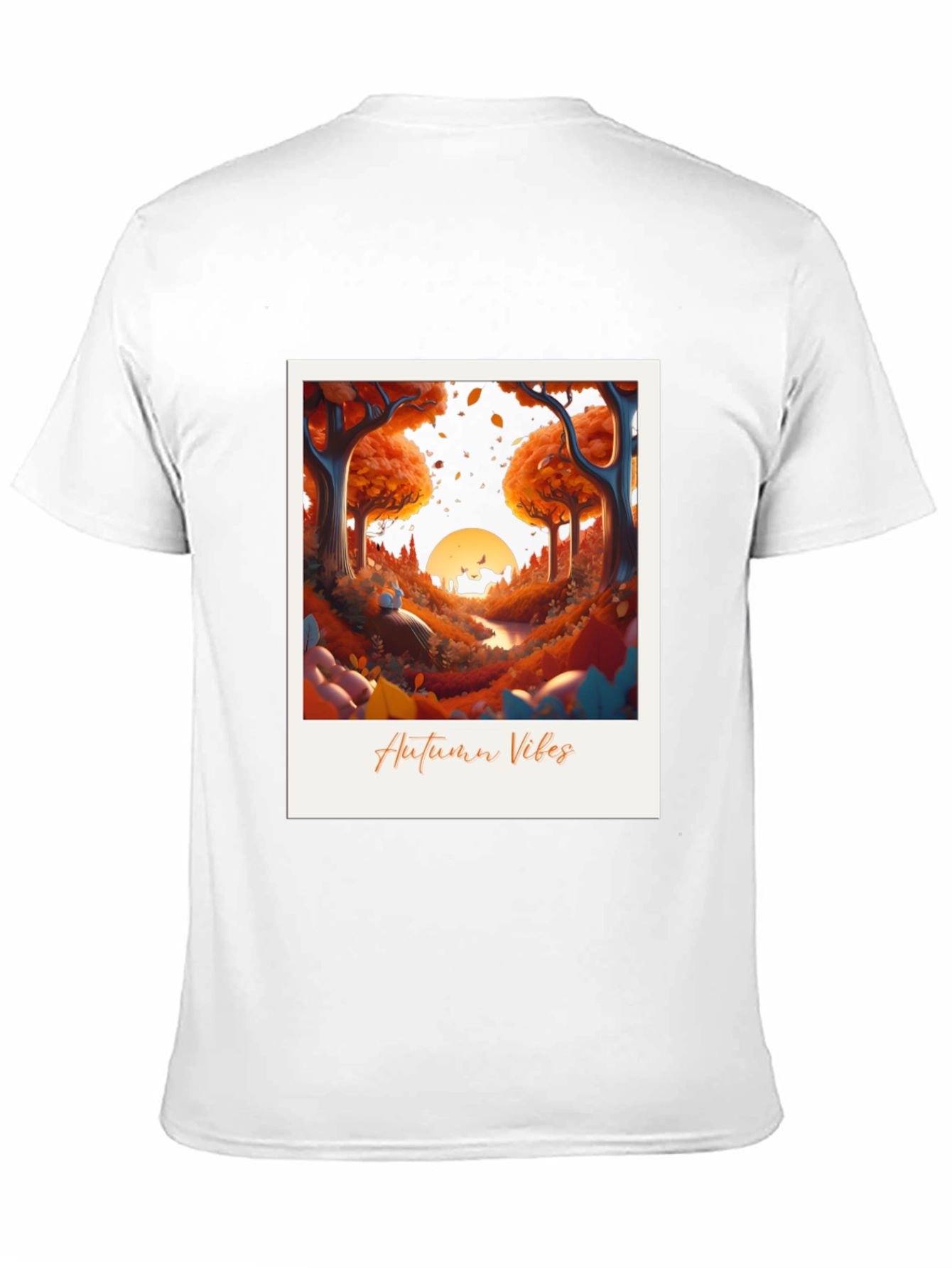 Black Autumn Vibes T-Shirt view 11