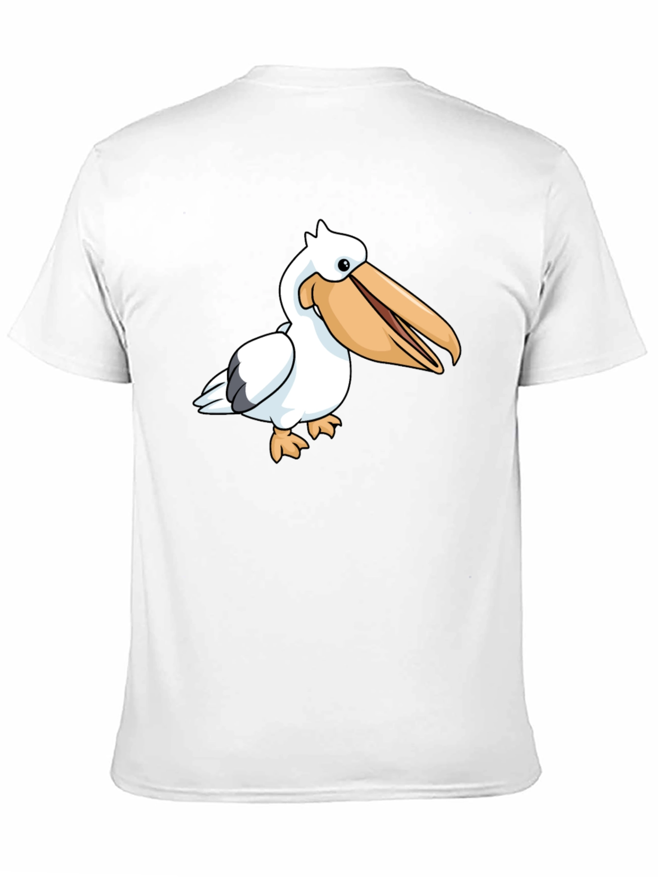 Black Pelican Graphic Tee - Black Cotton T-Shirt view 11