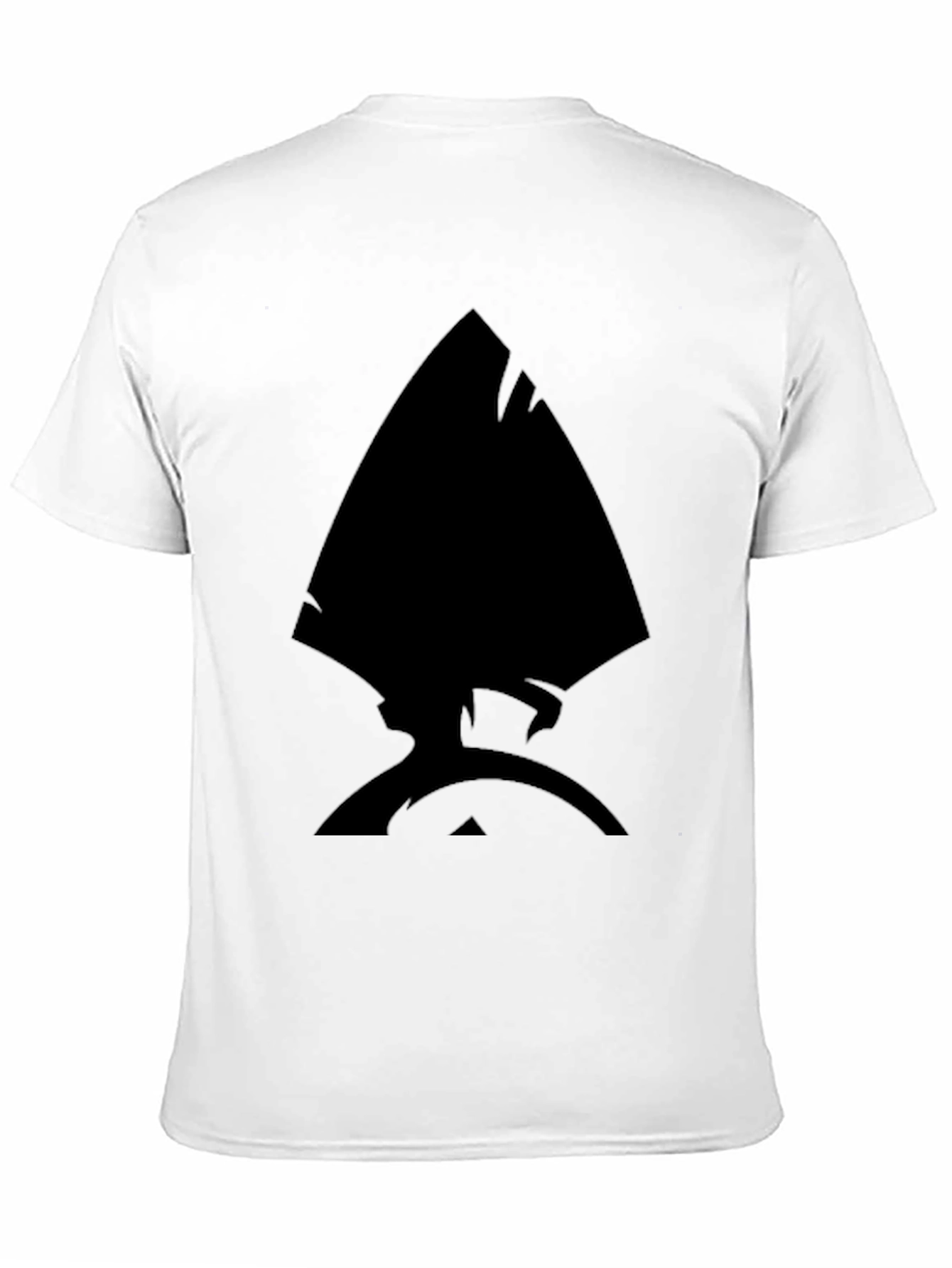 Ace Spade Graphic Tee - Black Casual T-Shirt - 11