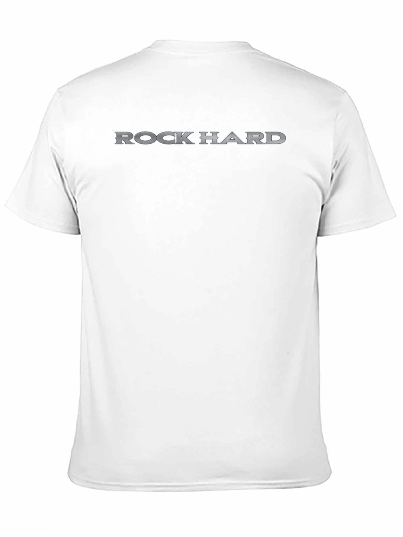 Black Rock Hard Graphic Print Crew Neck T-Shirt view 11