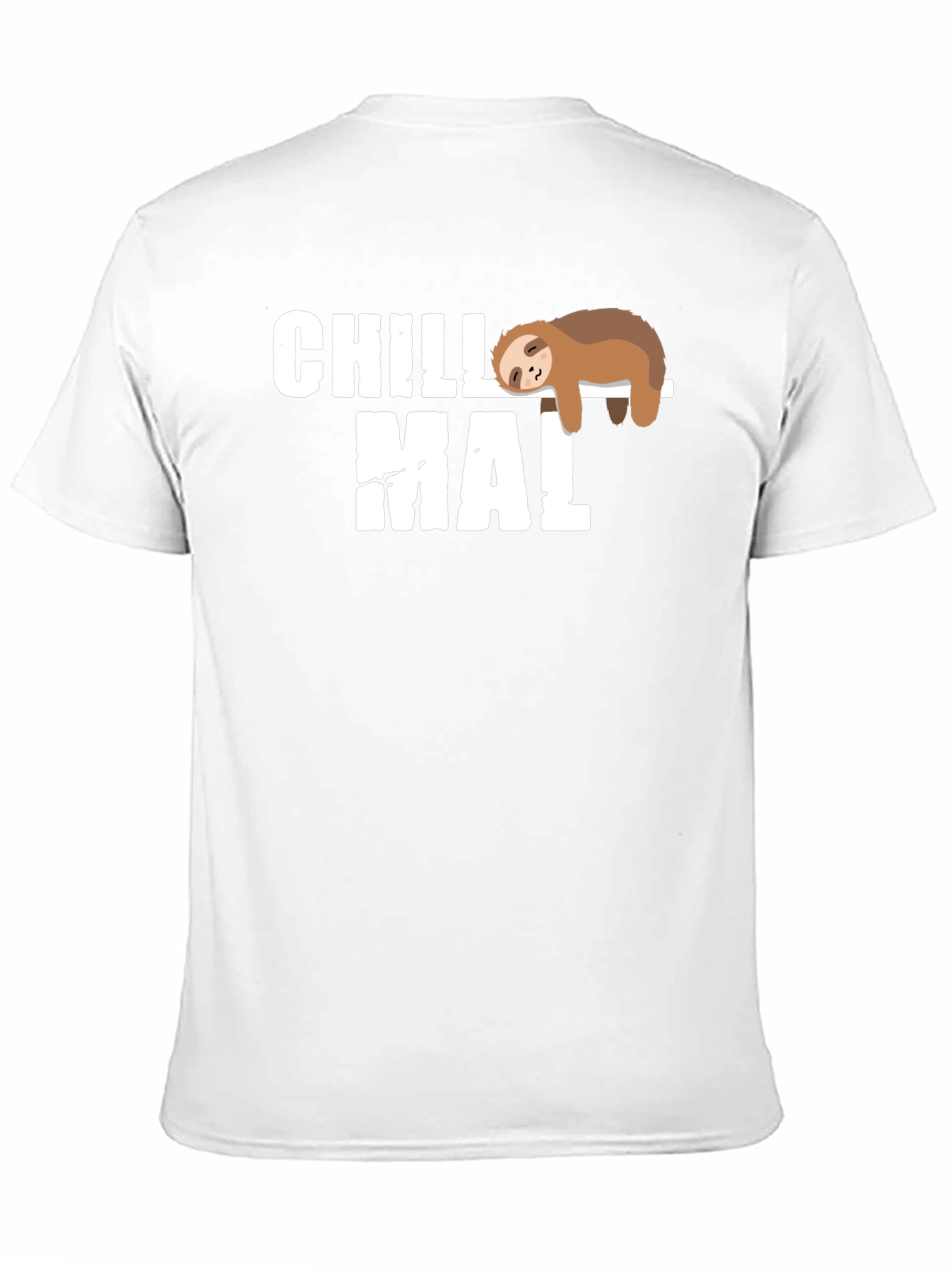 Black Chill Mal Sloth T-Shirt - Relaxed Fit view 11