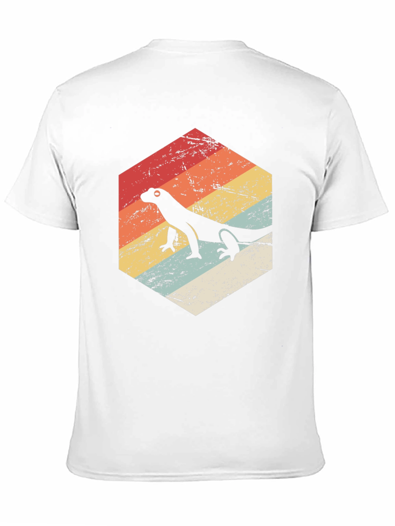 Black Retro Lizard T-Shirt - Vintage Reptile Tee view 11