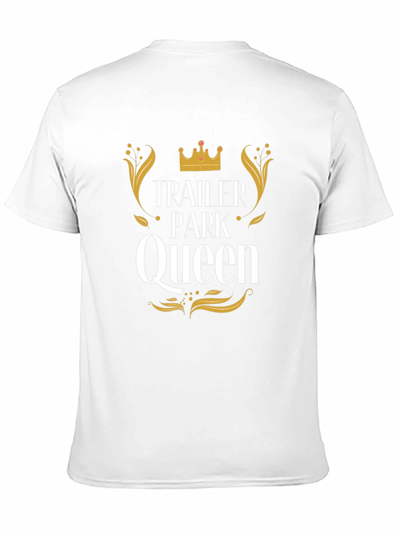 Black Trailer Park Queen Graphic T-Shirt - Novelty Tee view 11
