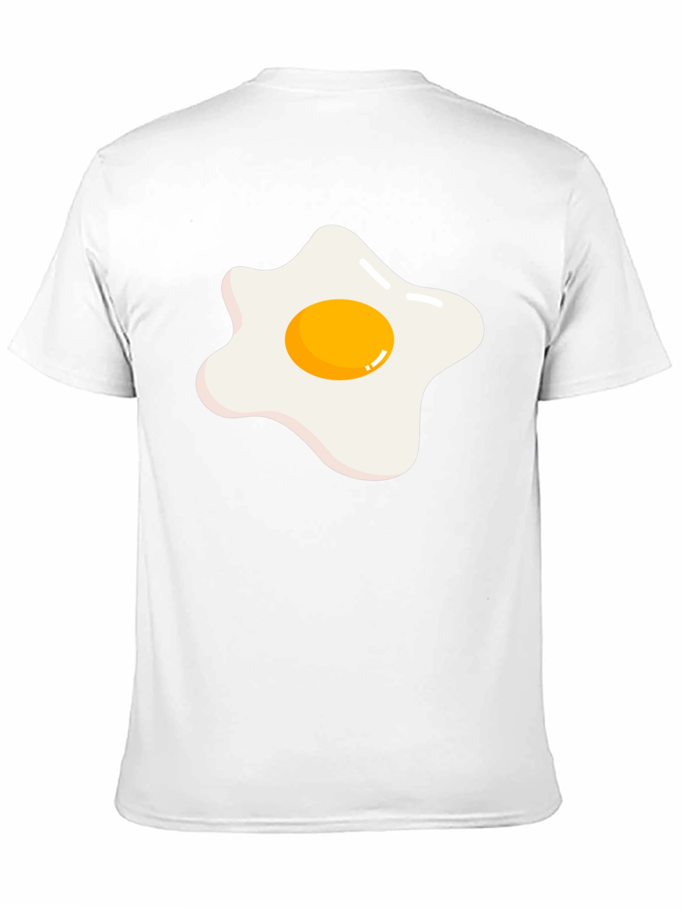 Black Fried Egg Graphic Tee - Funny Breakfast T-Shirt view 11