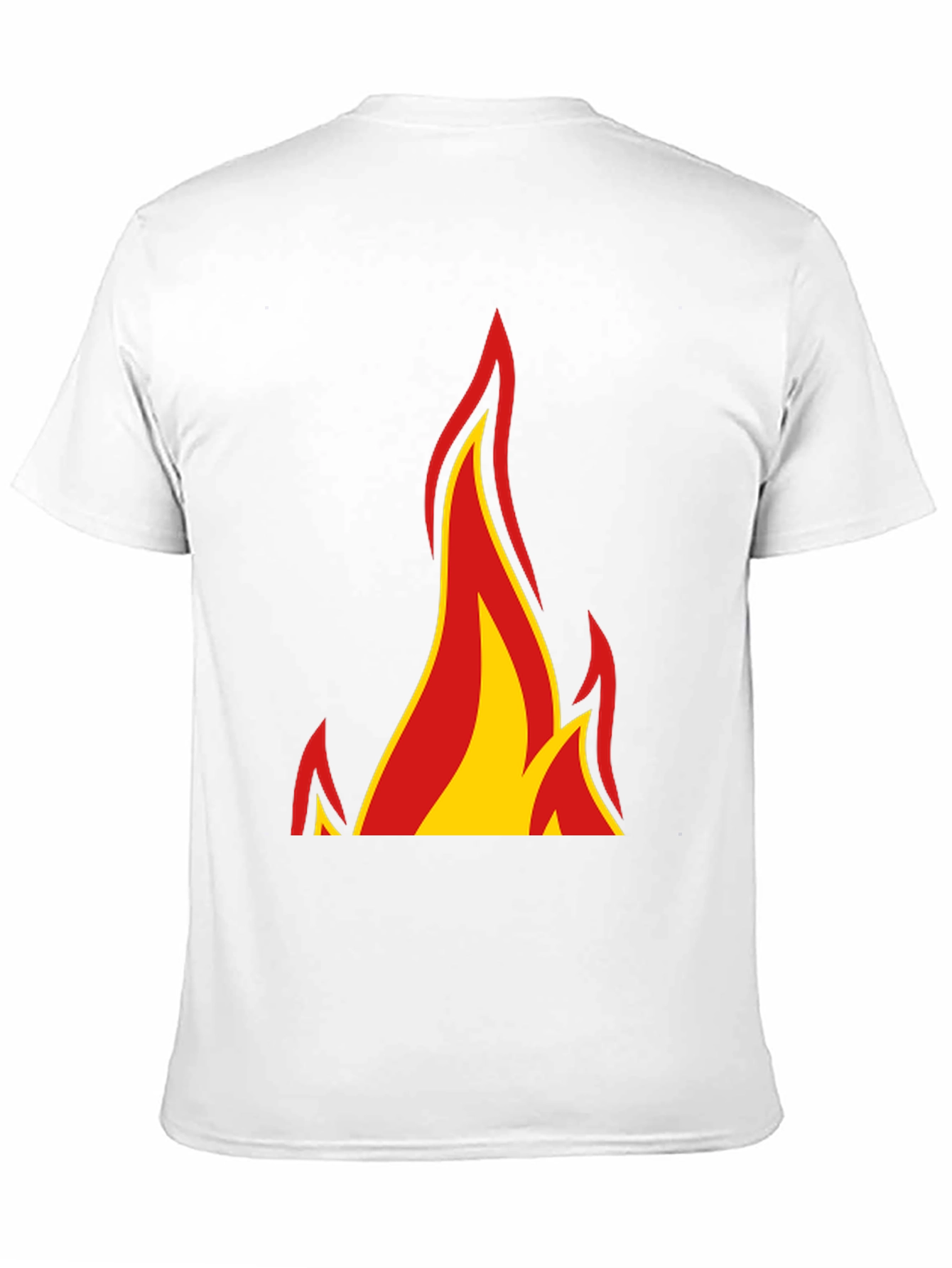 Black Flame Graphic Black T-Shirt - Bold & Stylish view 11