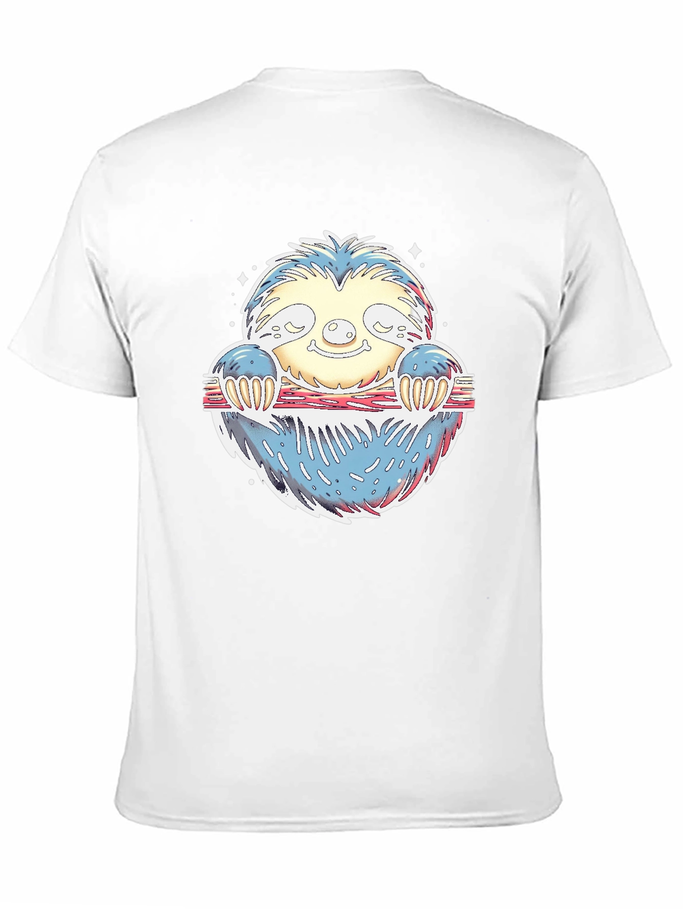 Sloth Graphic T-Shirt - Relaxed Fit - 11