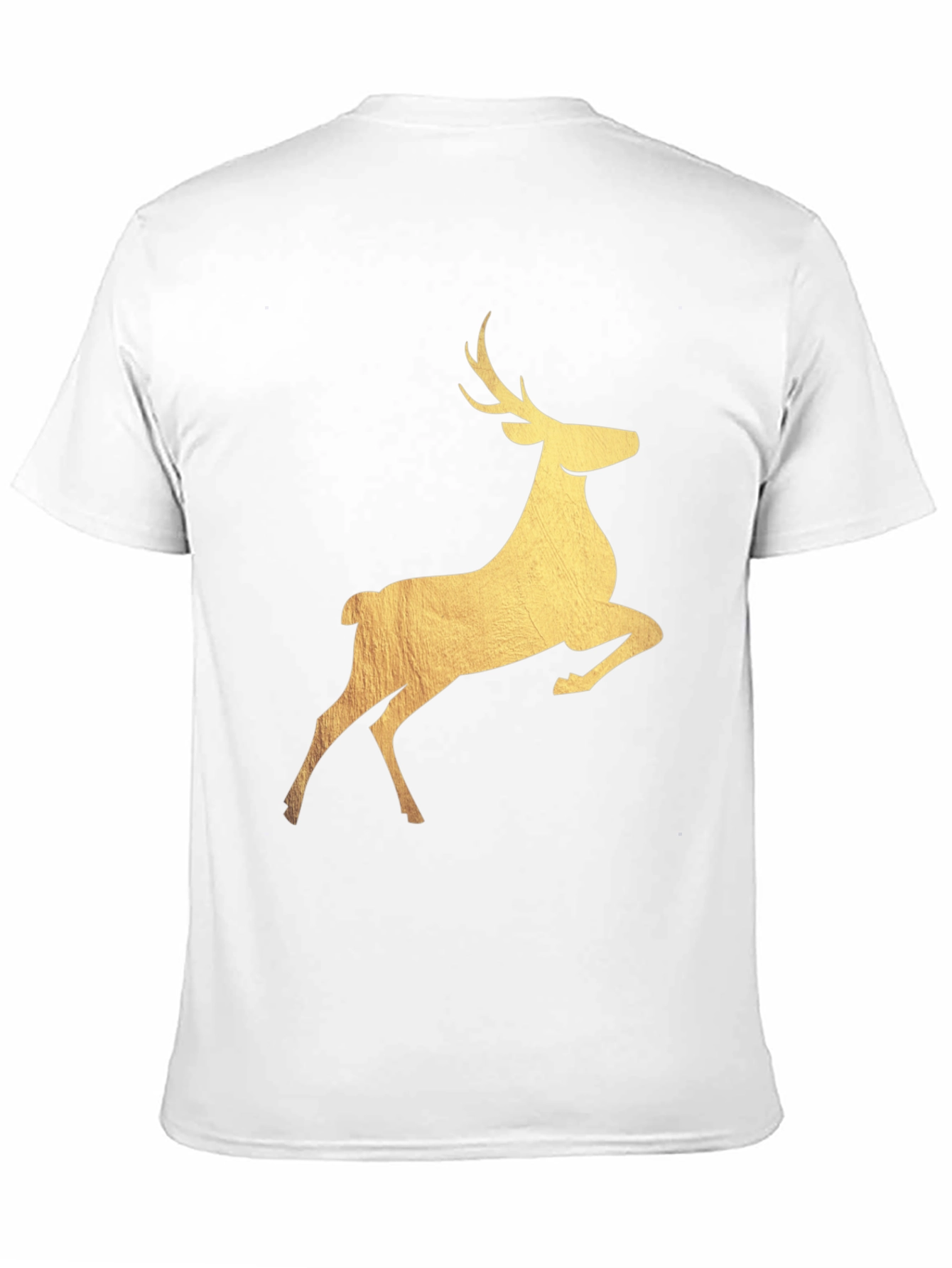 Black Reindeer Graphic Black T-Shirt view 11