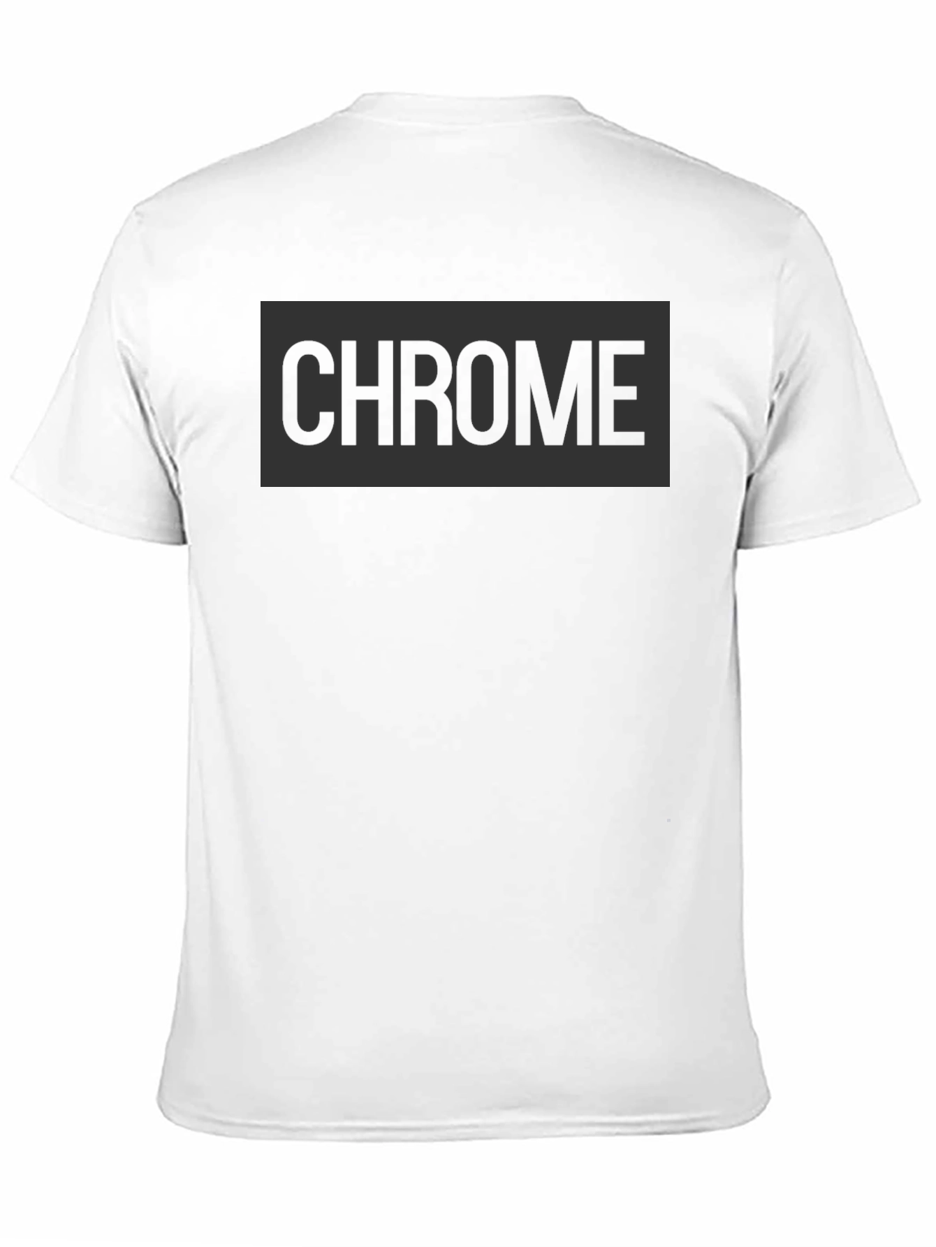 Black Chrome Graphic Print Tee - Casual Style view 11