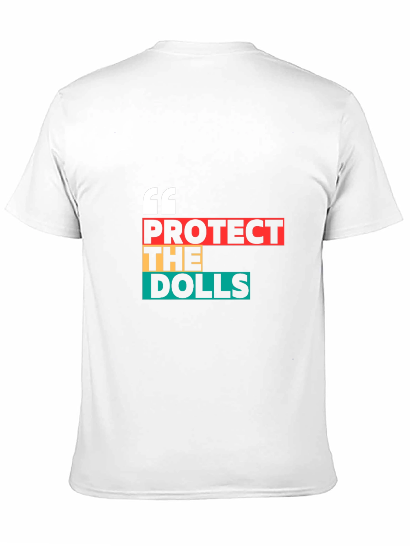 Black Protect The Dolls Graphic Tee - Black Cotton Blend view 11