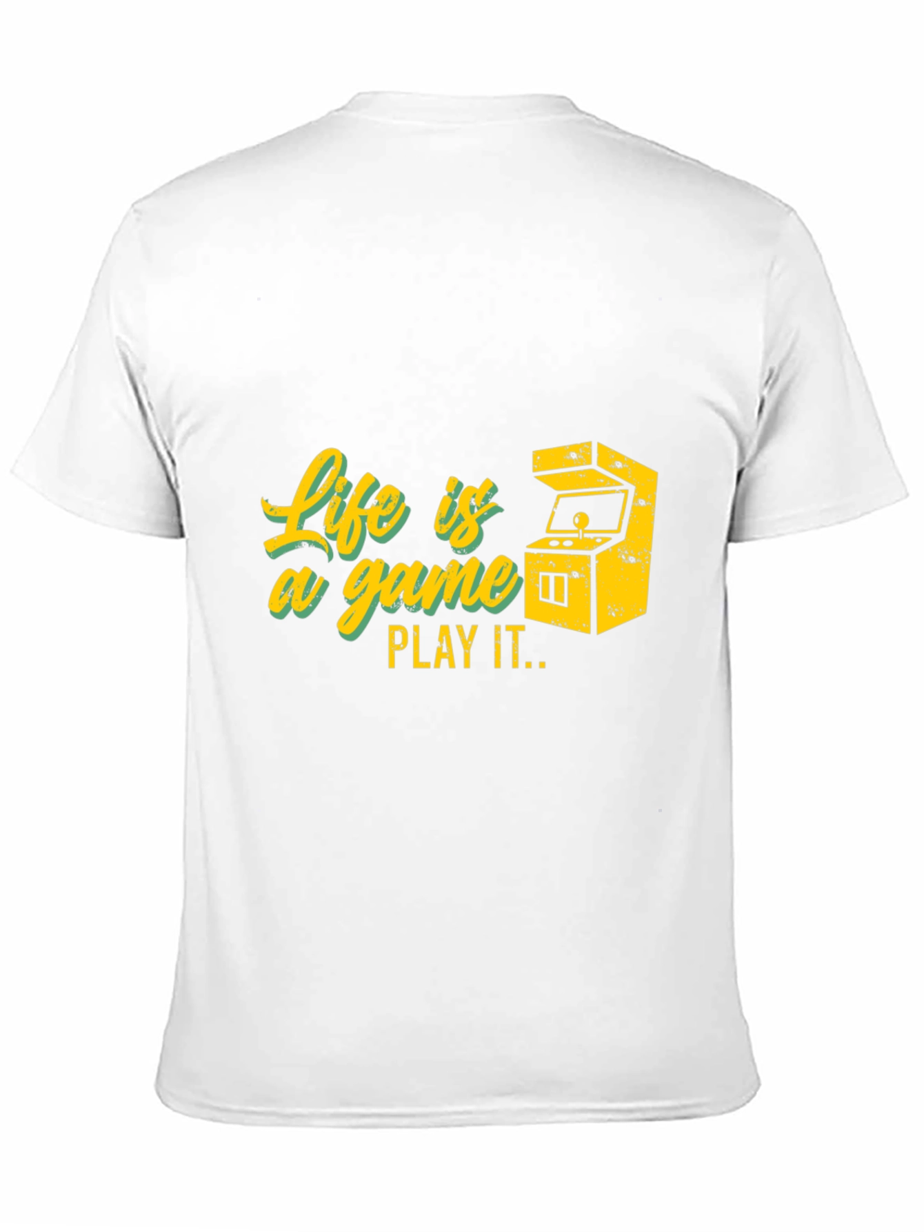 Black Life is a Game T-Shirt - Gamer Style view 11
