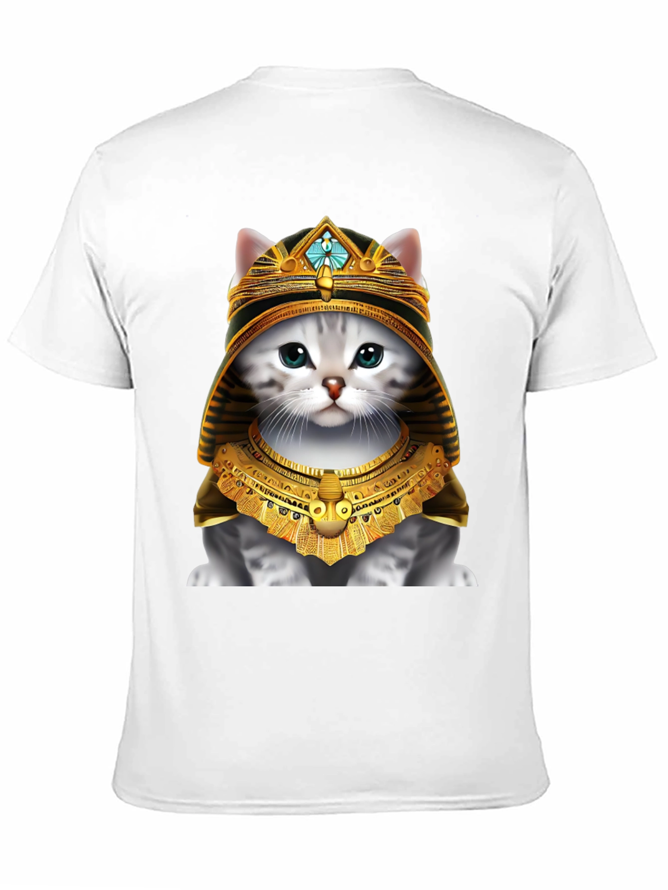 Black Pharaoh Cat T-Shirt view 11
