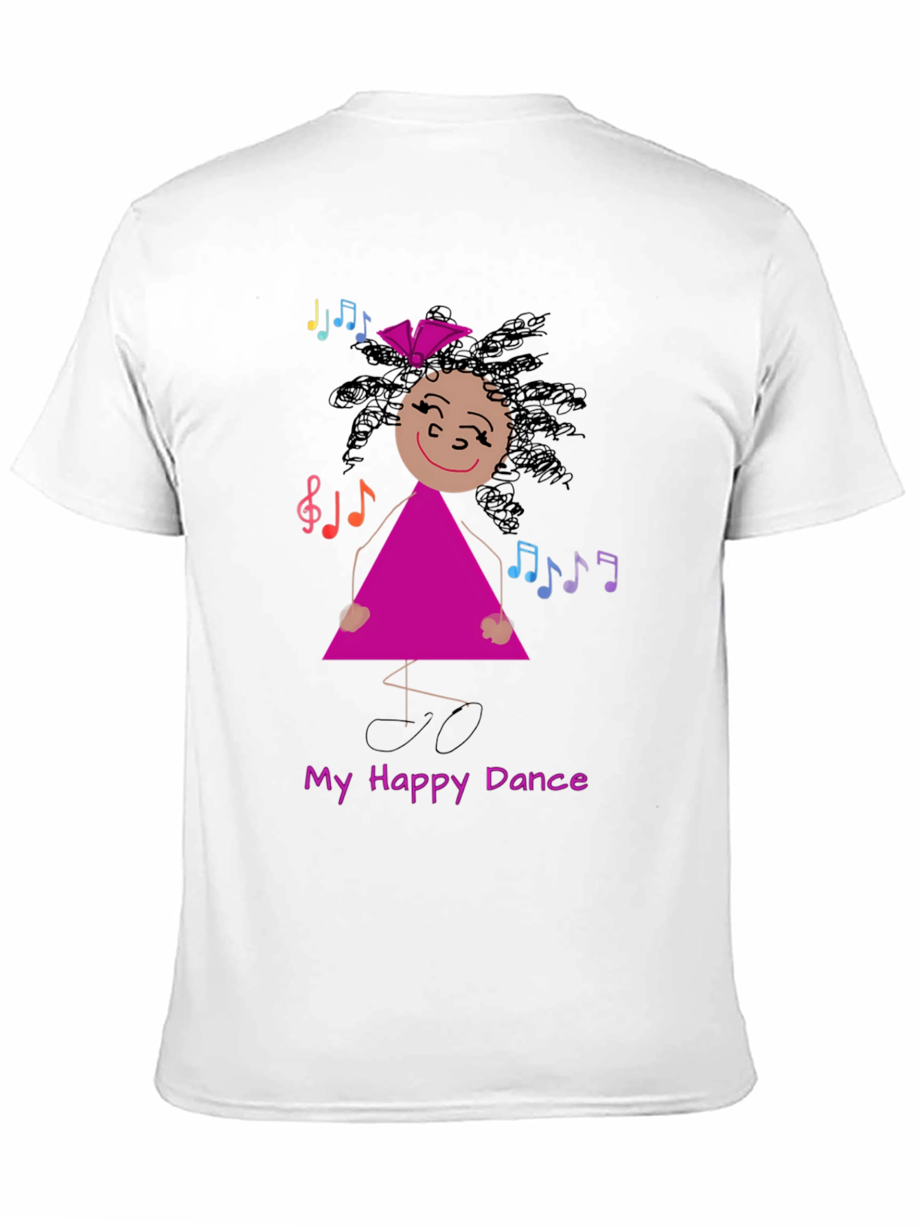 Black My Happy Dance T-Shirt view 11