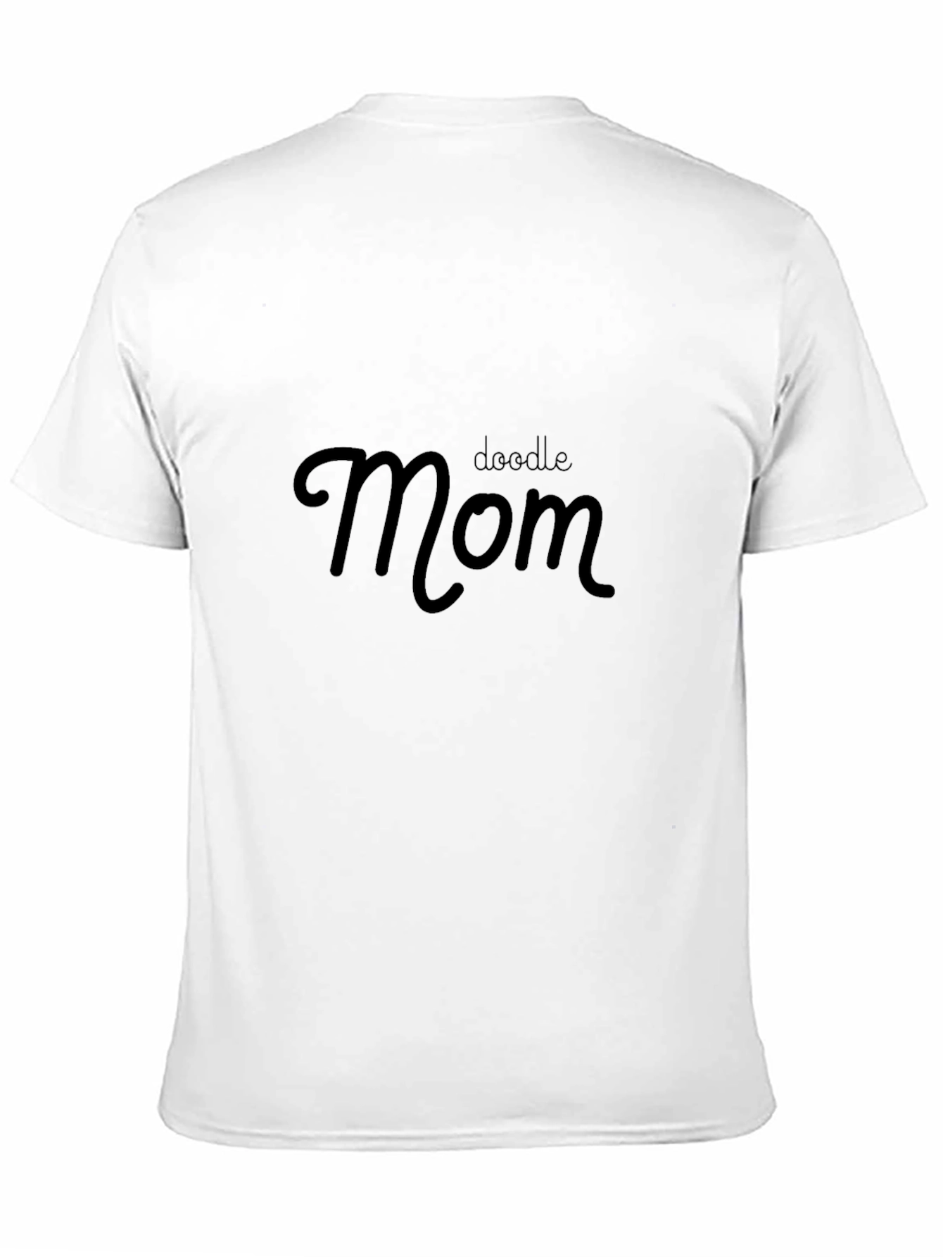 Black Doodle Mom Black T-Shirt - Stylish Casual Wear view 11